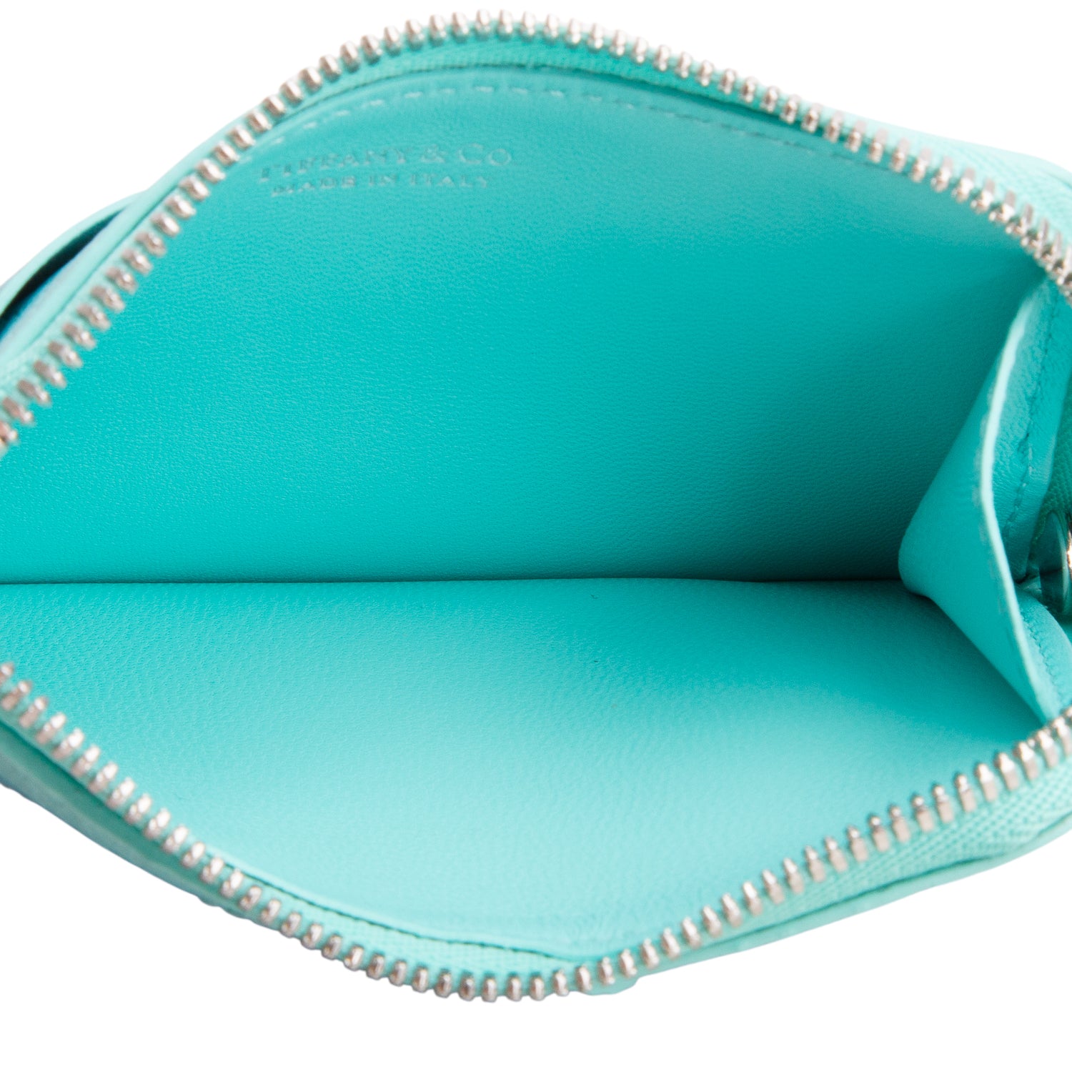 Tiffany & Co. Blue Ombre Leather Coin Purse