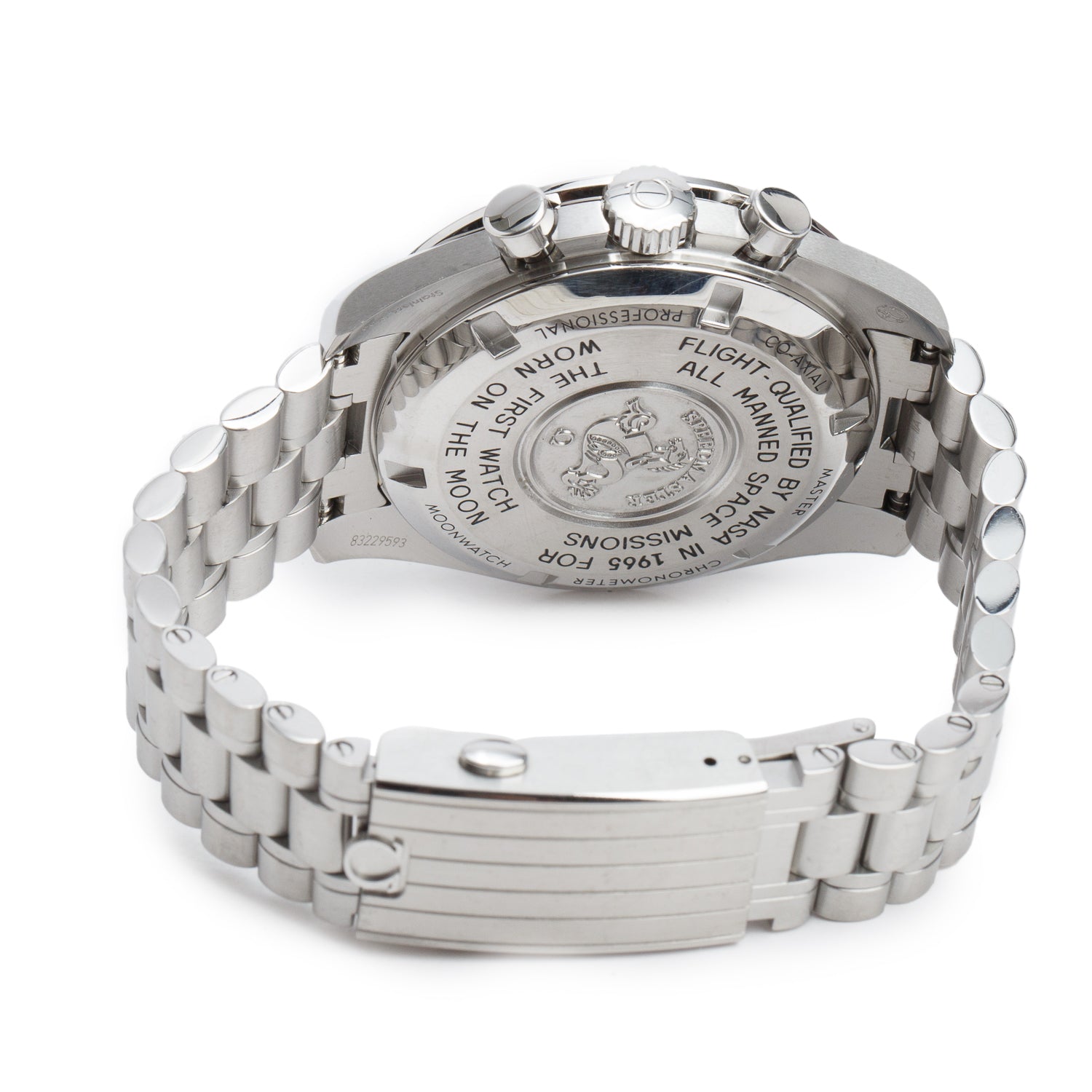 Omega 2021 Stainless Steel Speedmaster Moonwatch Professional 42 MM Manual Watch w/ Box & Papers