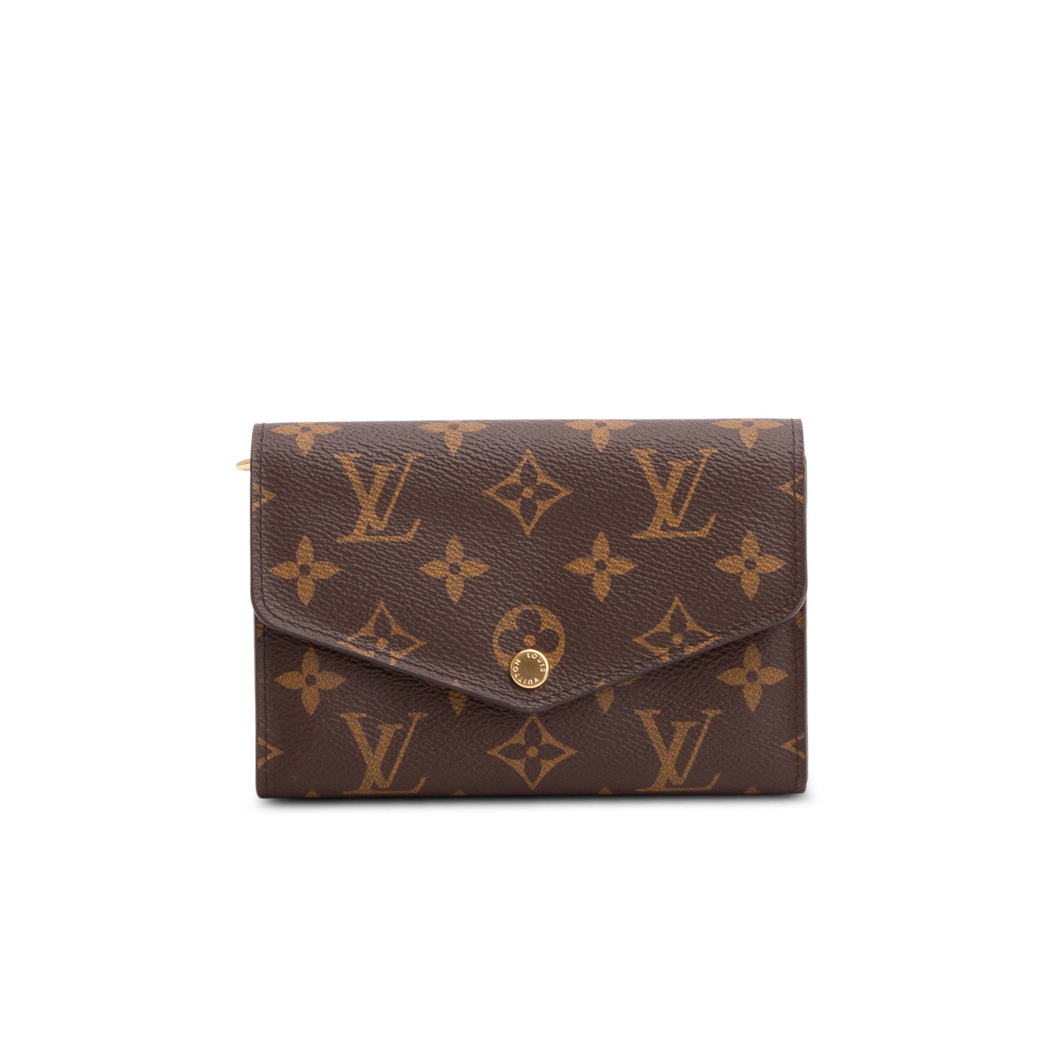 Louis Vuitton Monogram Sarah Compact Wallet w/ Box