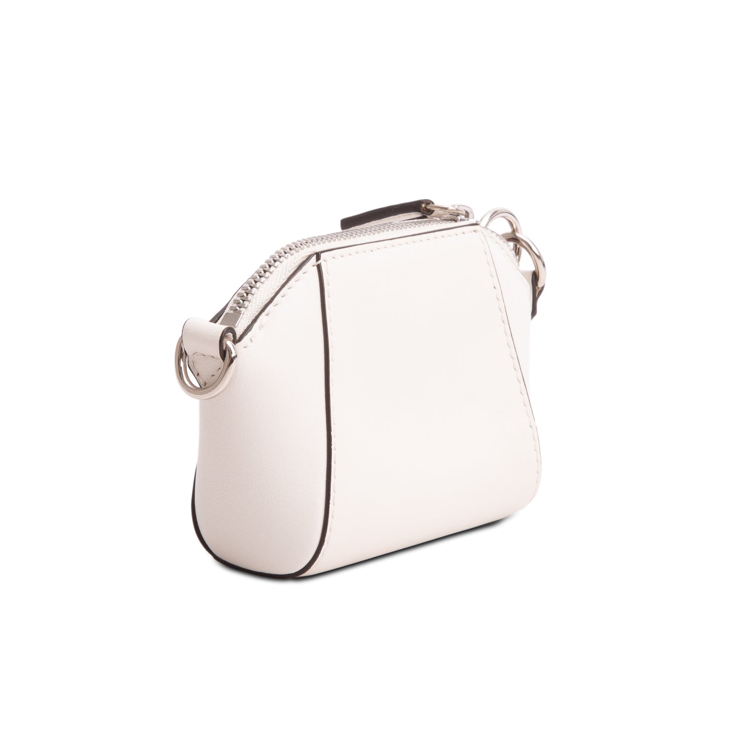 Givenchy 2020 White Lambskin Baby Antigona Bag w/ Chain
