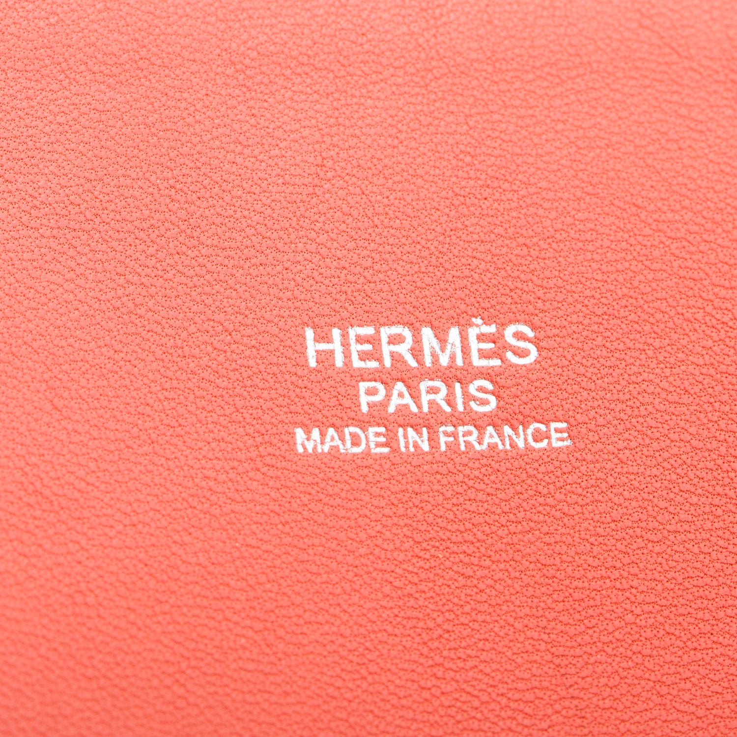 Hermes Rouge Pivoine Taurillon Clemence Bolide 35 w/ Box & Strap