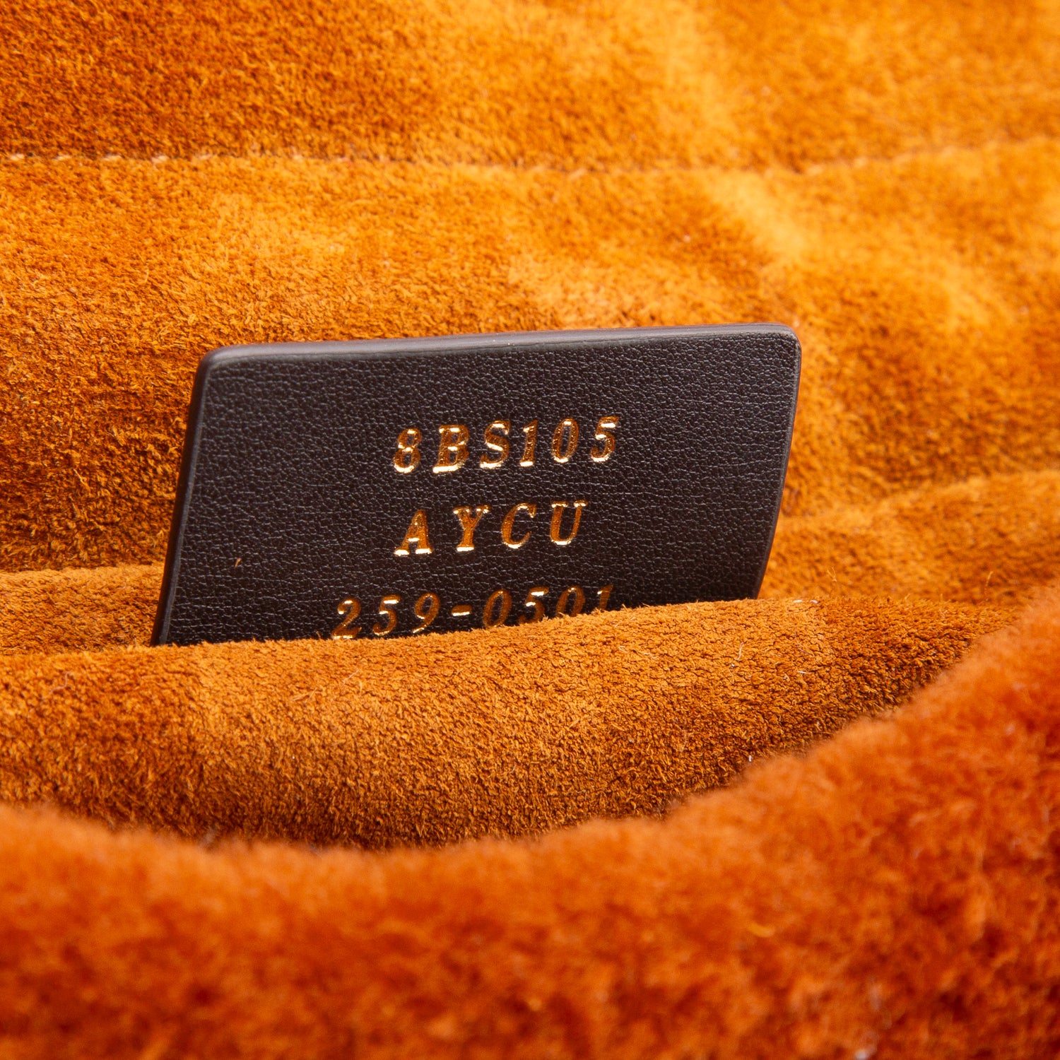 Fendi 2025 Brown Shearling Small Mama Baguette w/ Box, Receipt & Straps