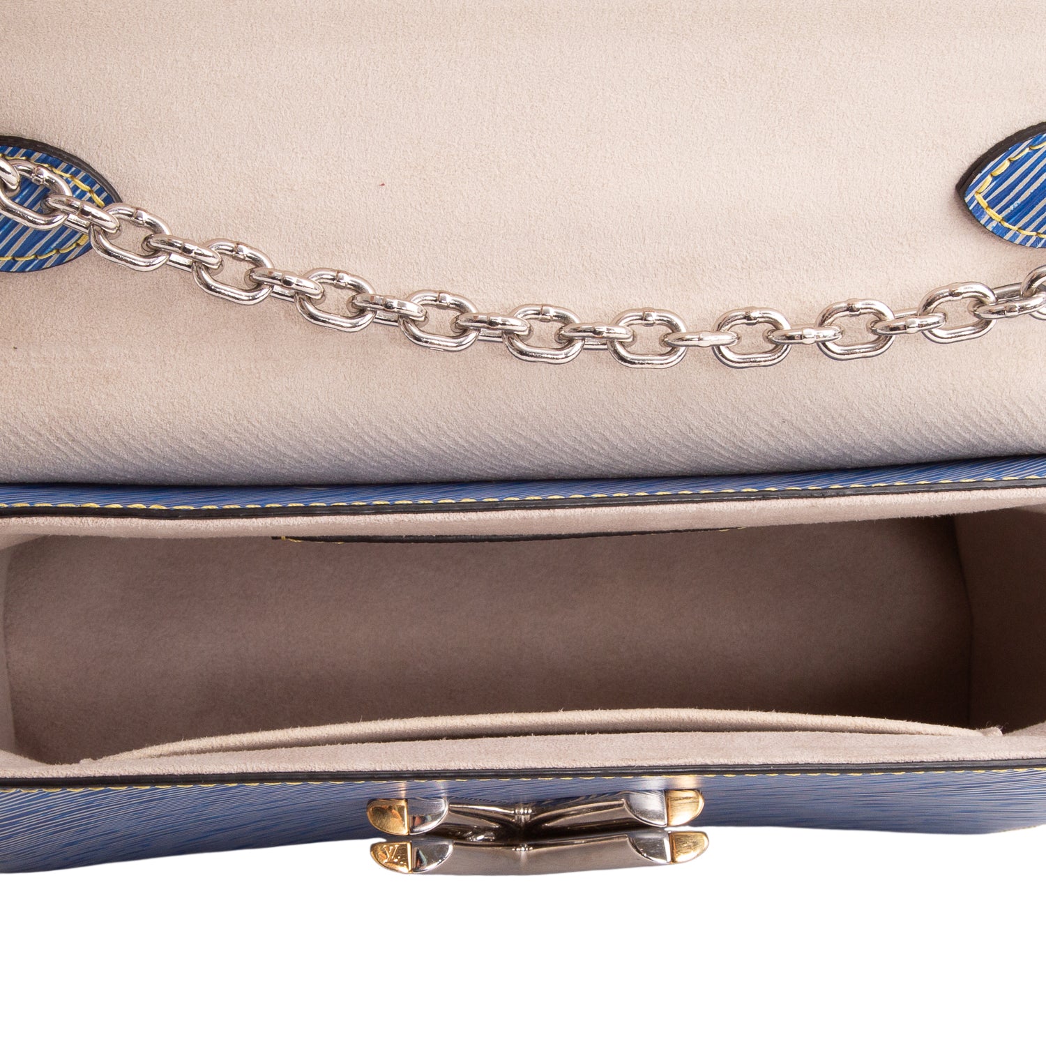 Louis Vuitton Blue Epi Leather Twist MM w/ Box