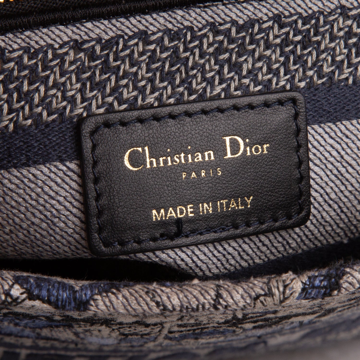 Christian Dior 2022 Jardin Magique Embroidery Medium Lady D-Lite Bag w/ Strap