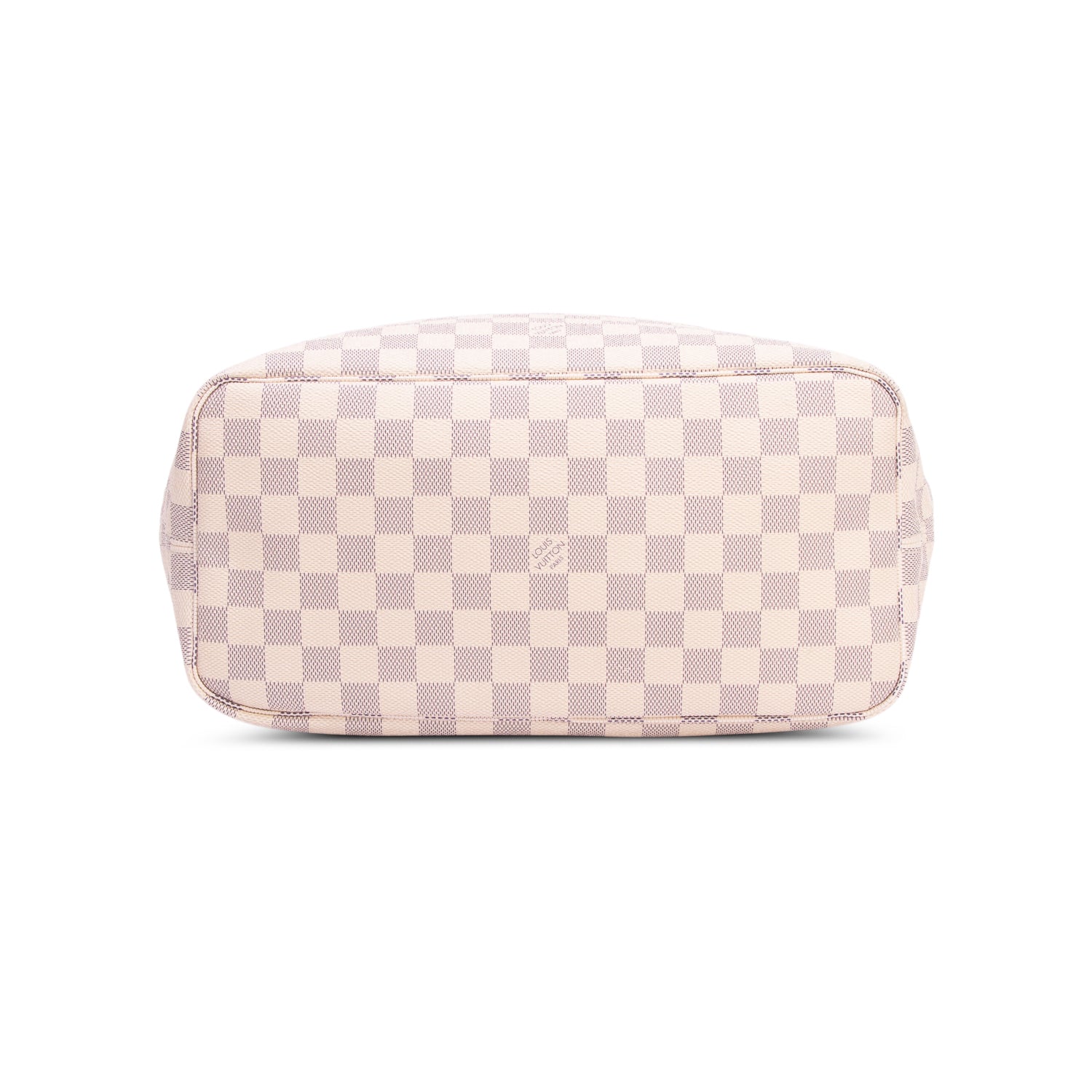 Louis Vuitton Damier Azur Neverfull MM w/ Pouch