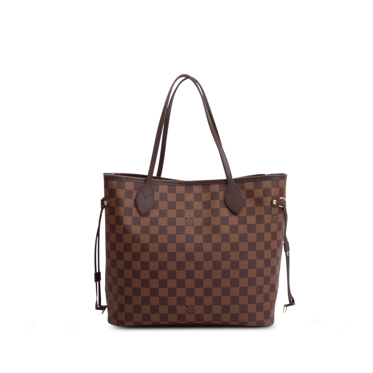 Louis Vuitton Damier Ebene Neverfull MM w/ Box & Pouch