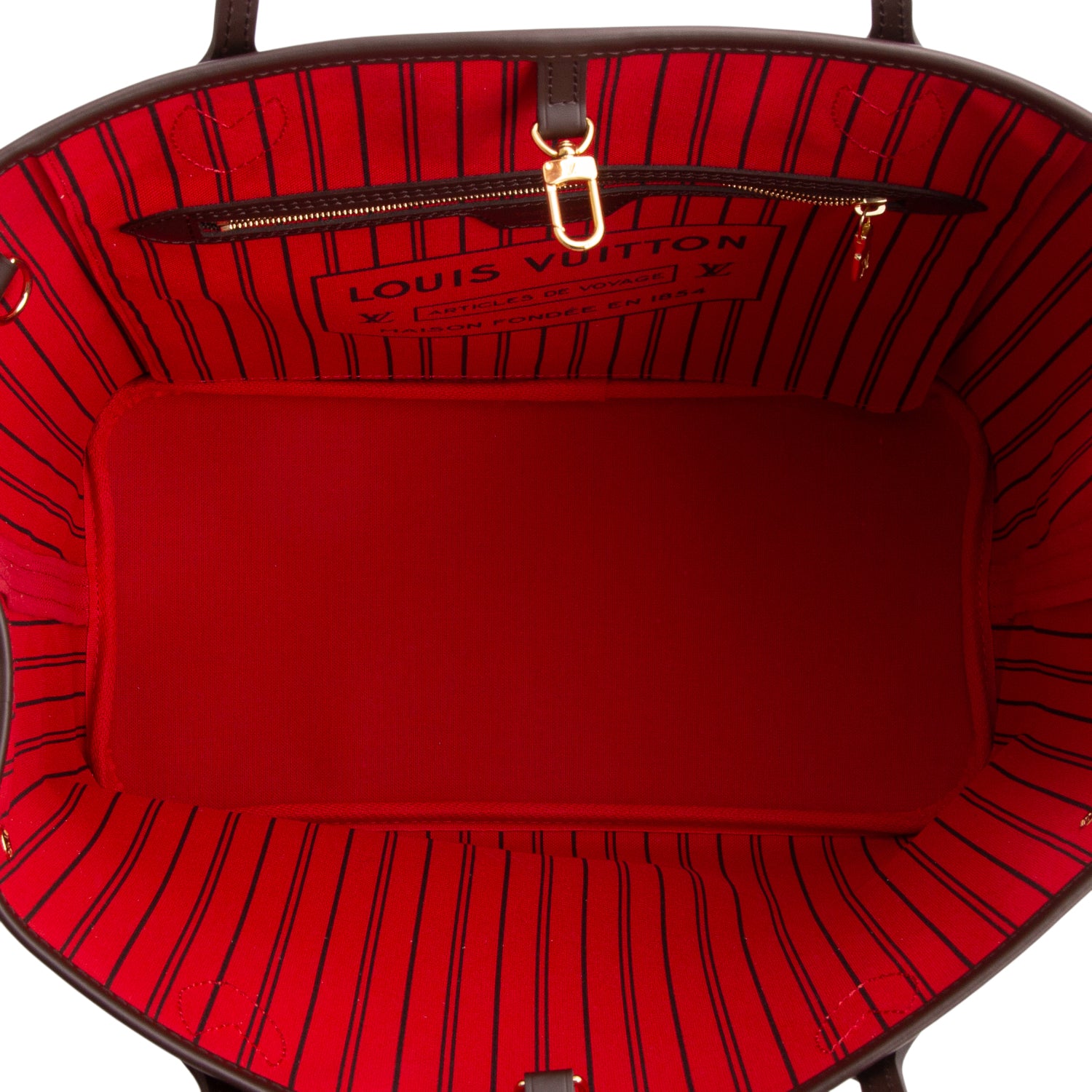 Louis Vuitton Damier Ebene Neverfull MM w/ Box & Pouch