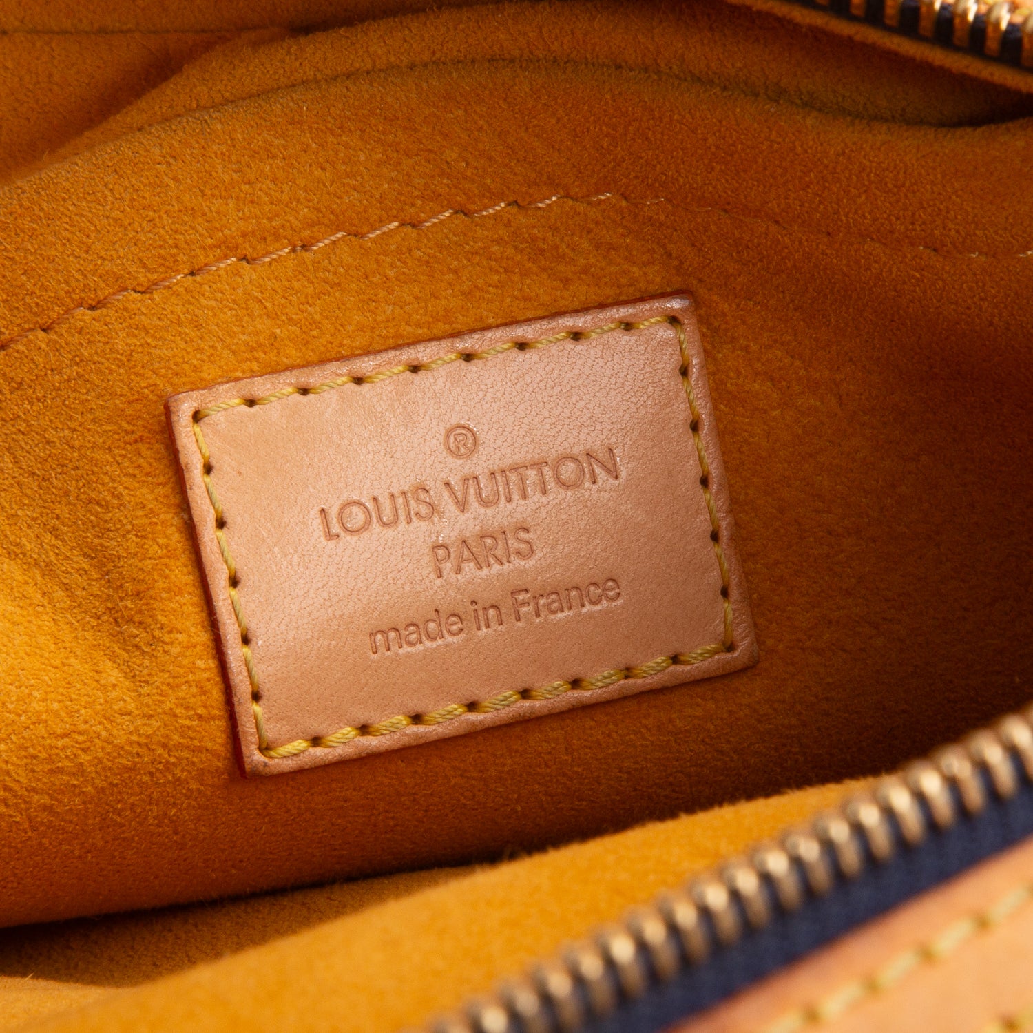 Louis Vuitton Denim Raye Porte Epaule MM