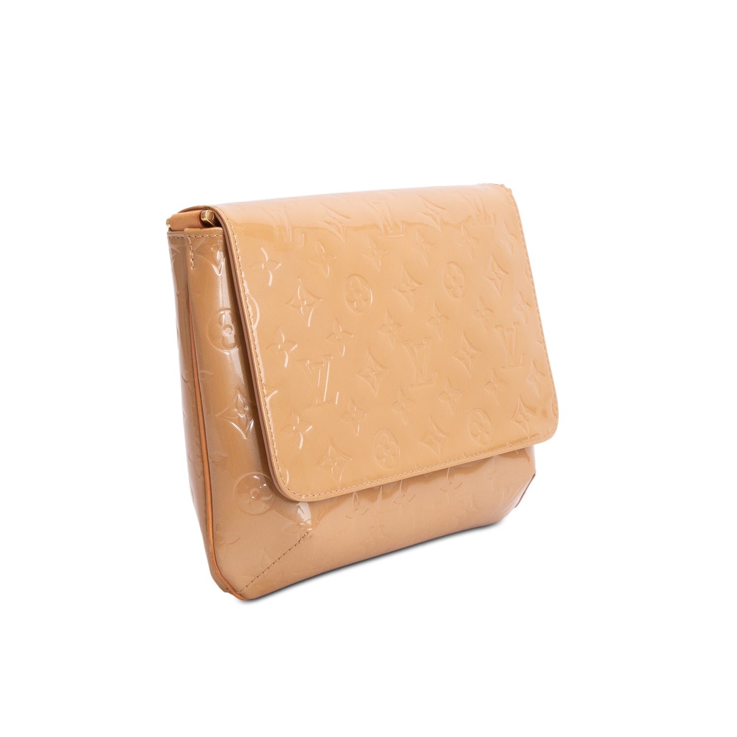Louis Vuitton Beige Vernis Thomson Street w/ Box