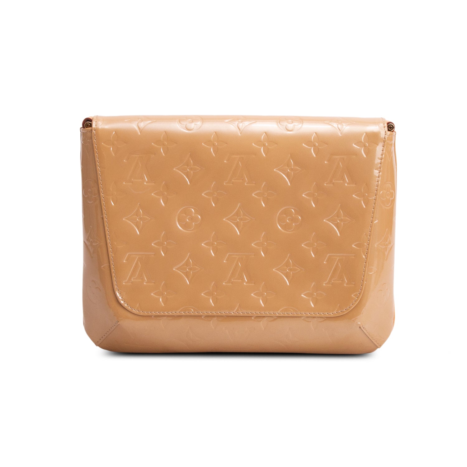 Louis Vuitton Beige Vernis Thomson Street w/ Box