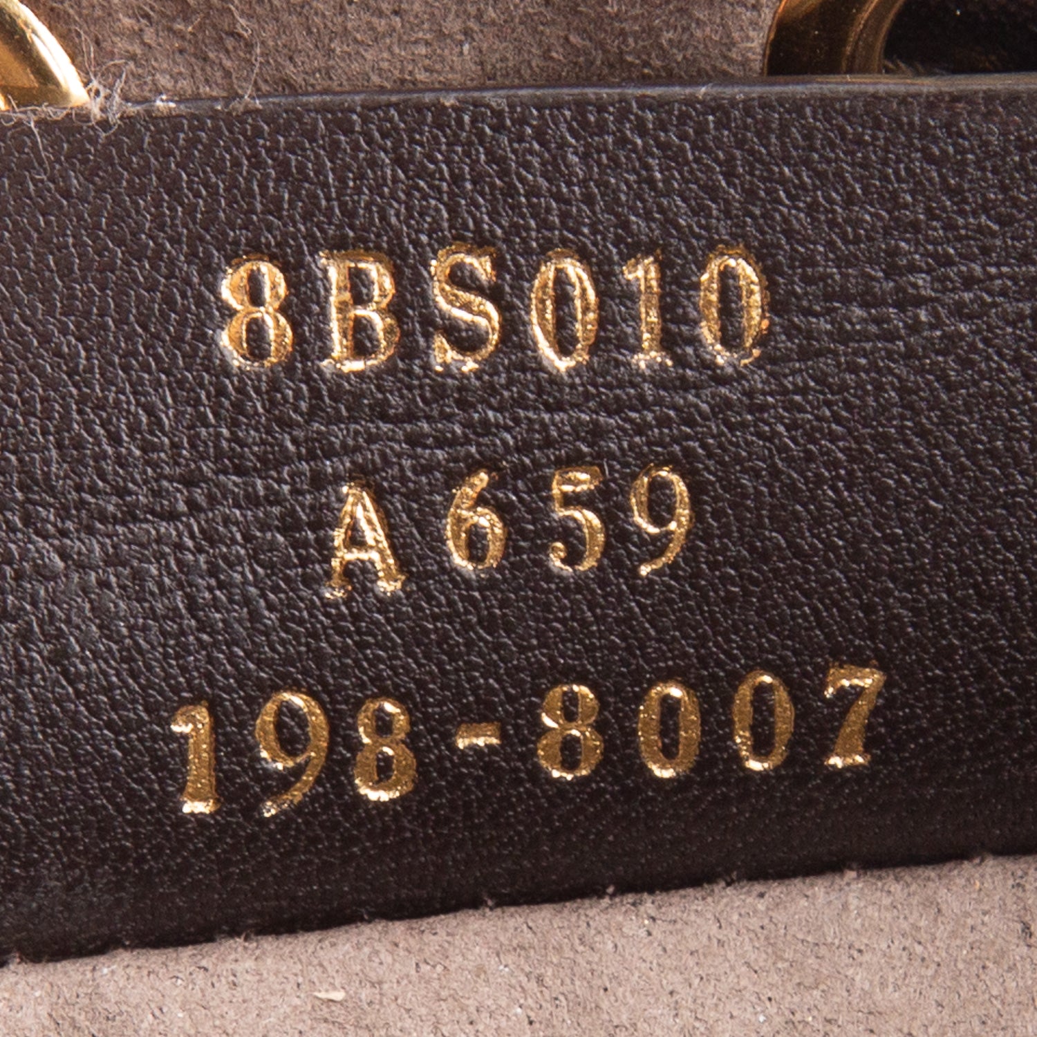 Fendi Brown/Black Vitello Liberty F is Fendi FF 1974 Embossed Mini Mon Tresor Bucket Bag w/ Straps