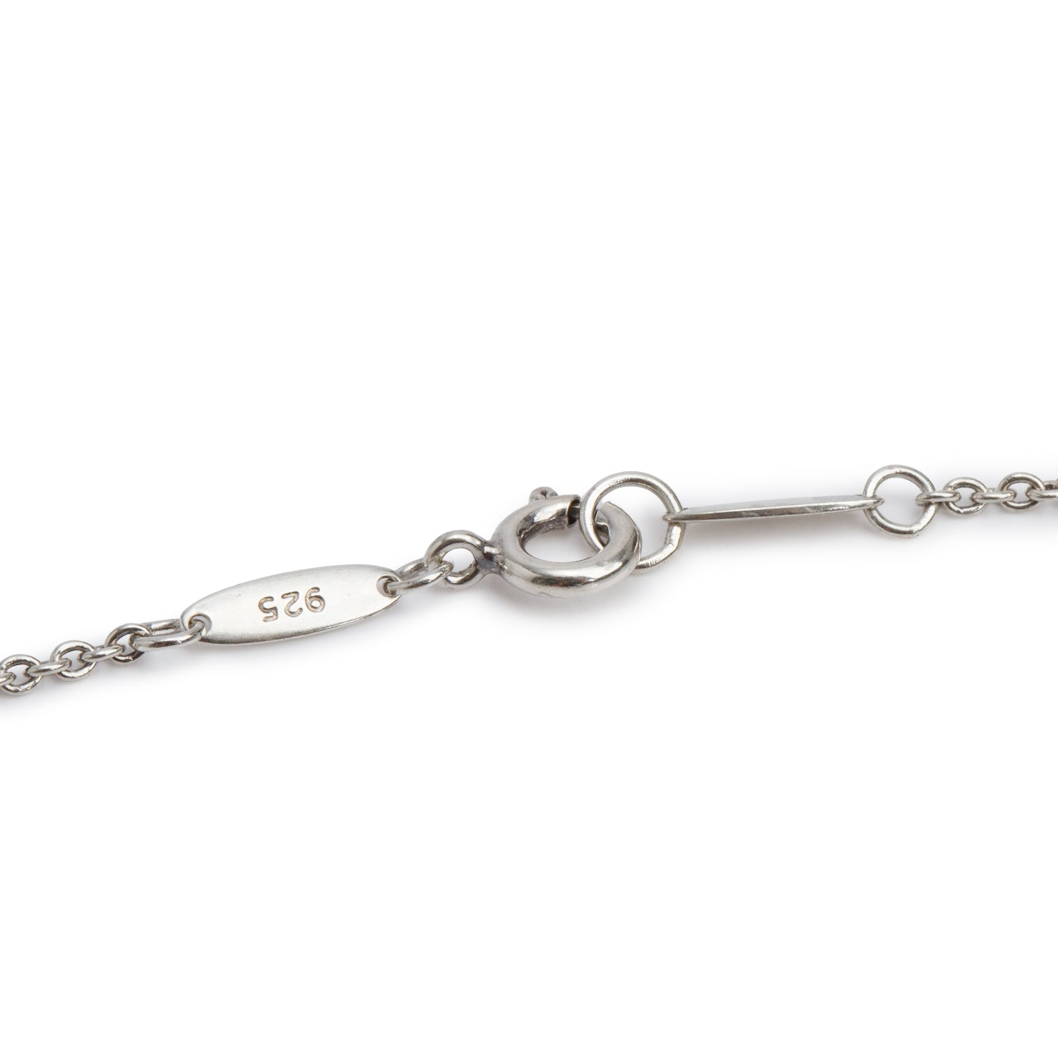 Tiffany & Co. Elsa Peretti Sterling Silver Quadrifoglio Pendant Necklace