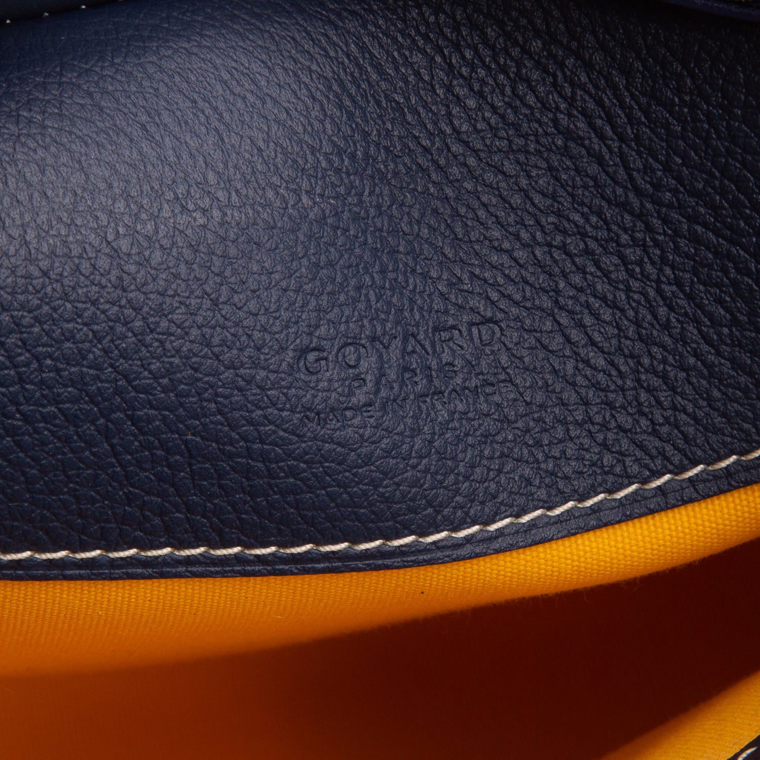 Goyard 2024 Navy Goyardine Canvas Hirondelle