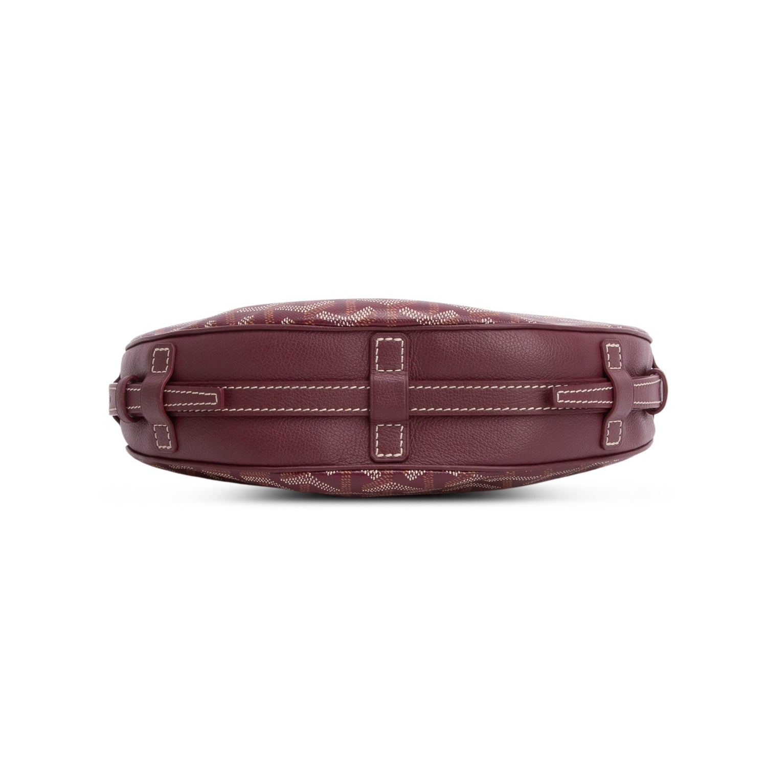 Goyard 2024 Burgundy Goyardine Canvas Hirondelle