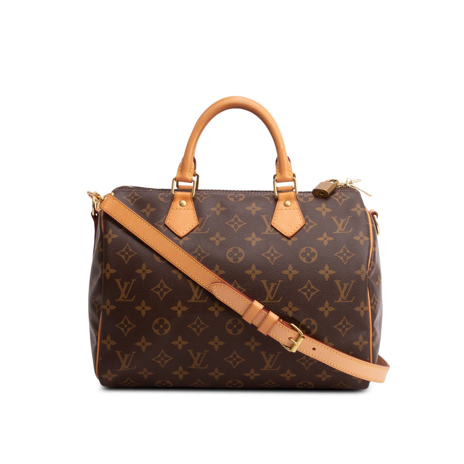 Louis Vuitton Monogram Speedy Bandouliere 30 w/ Receipt & Strap