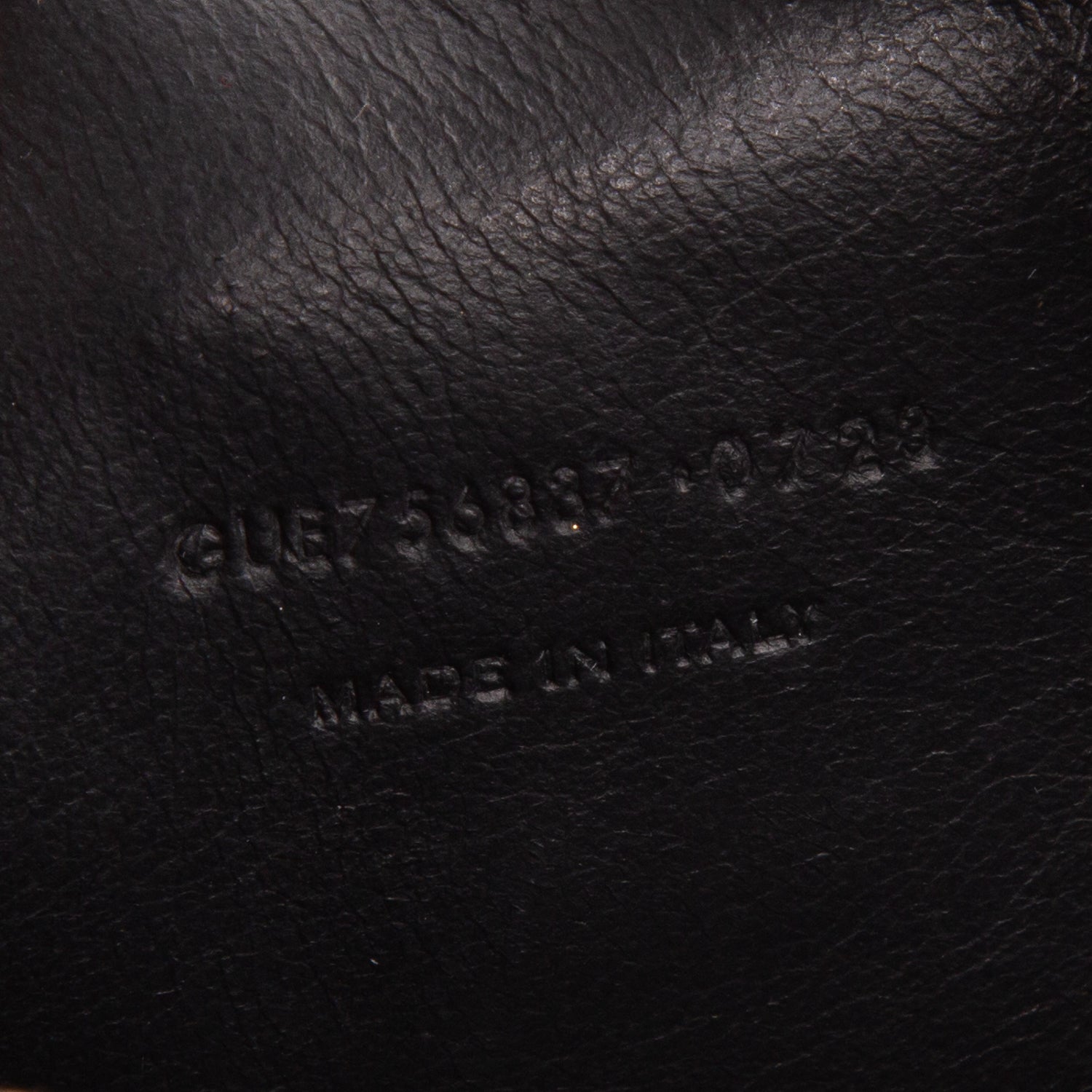 Saint Laurent 2023 Black Shiny Calfskin Monogram Mini Lou Camera Bag w/ Box