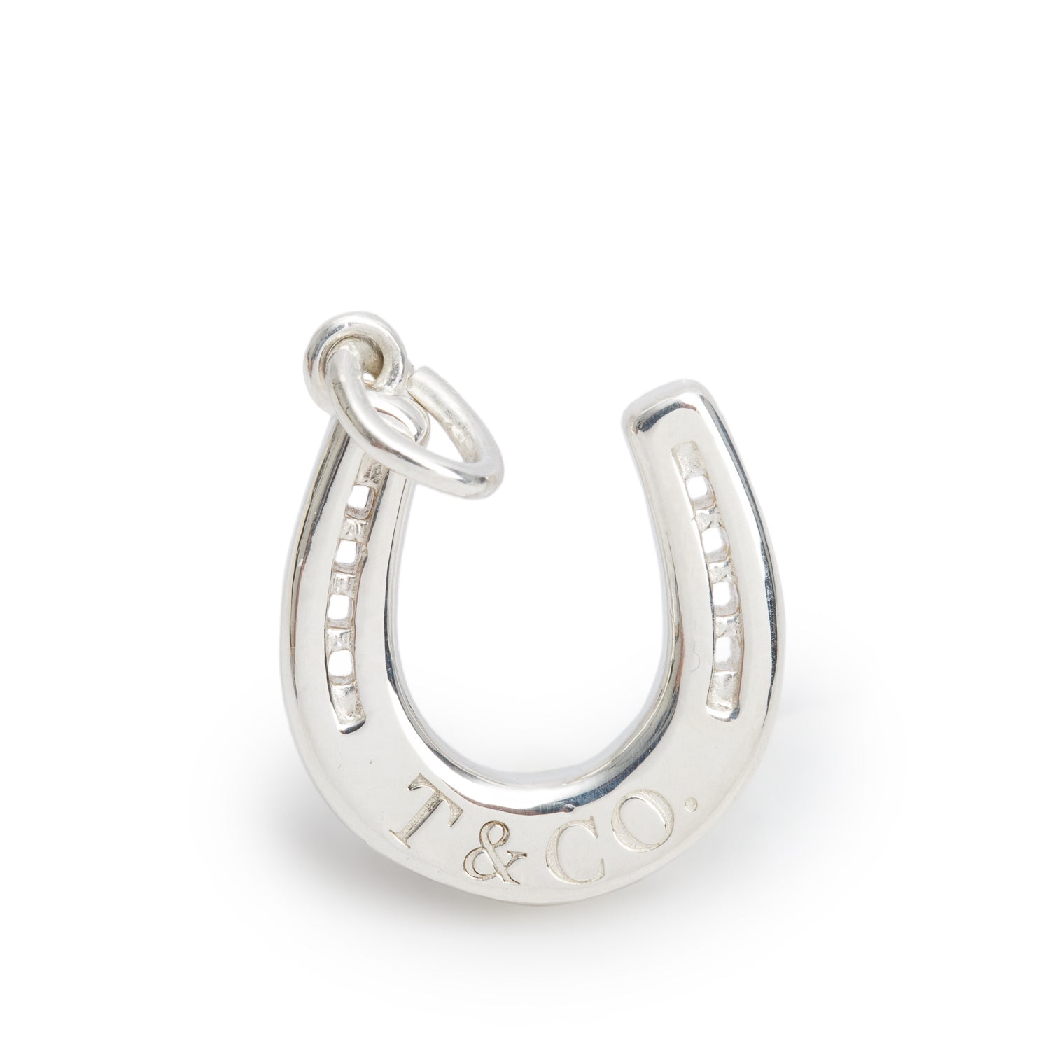 Tiffany & Co. Sterling Silver Horseshoe Charm Pendant