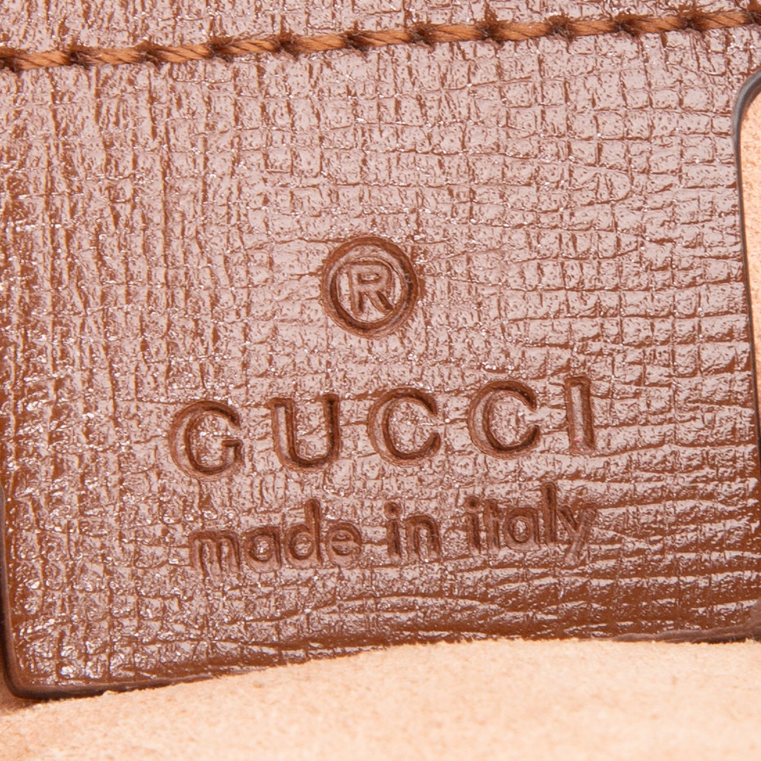 Gucci Brown GG Supreme Monogram Small Horsebit 1955 Shoulder Bag