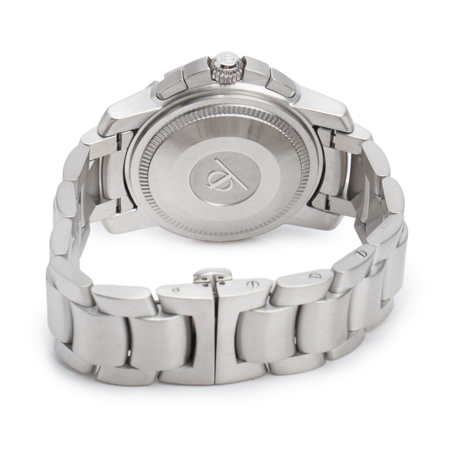 Baume & Mercier Stainless Steel Capeland 41 MM Chronograph Automatic Watch Silver Dial MOA65366