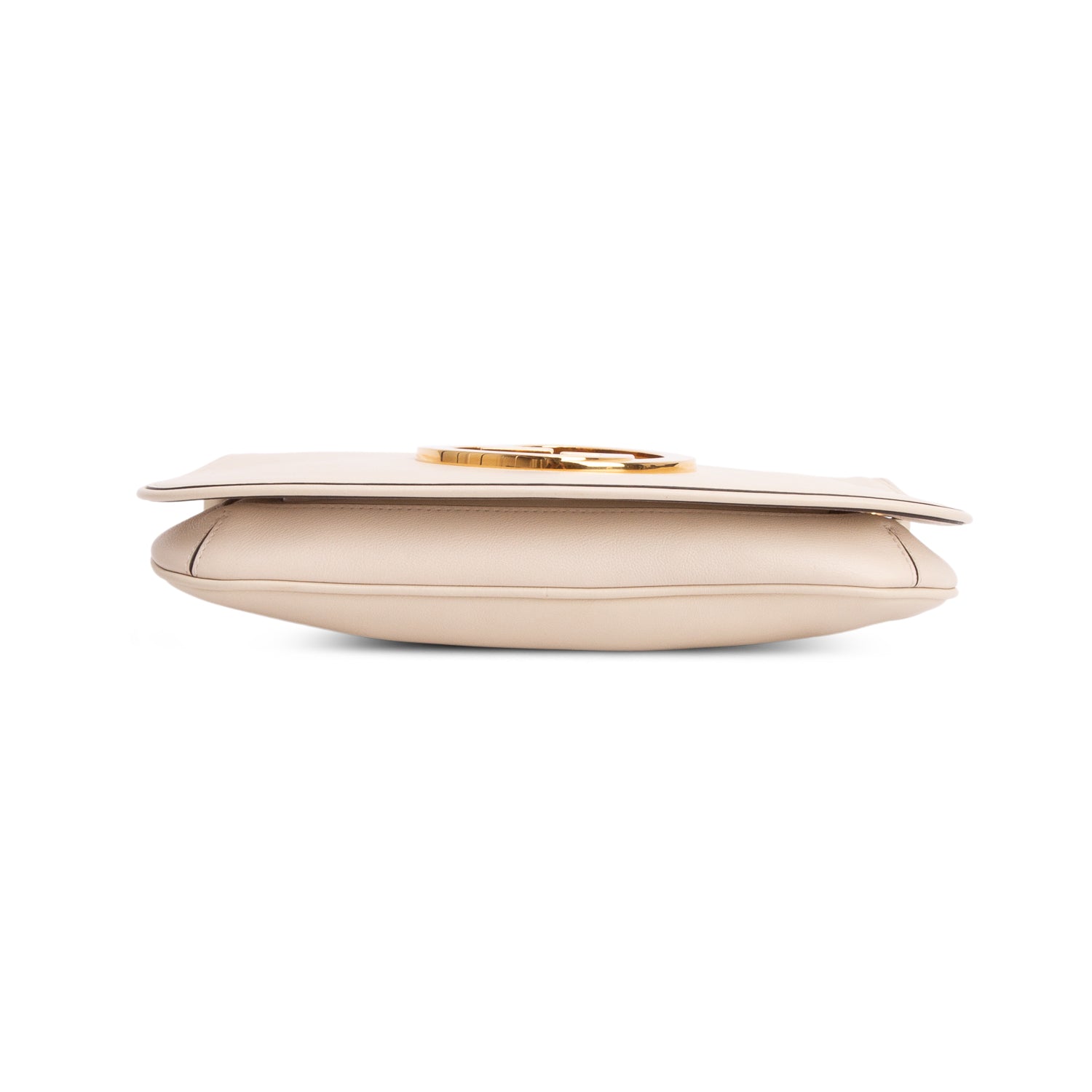 Gucci Cream Calfskin Leather Blondie Shoulder Bag w/ Straps