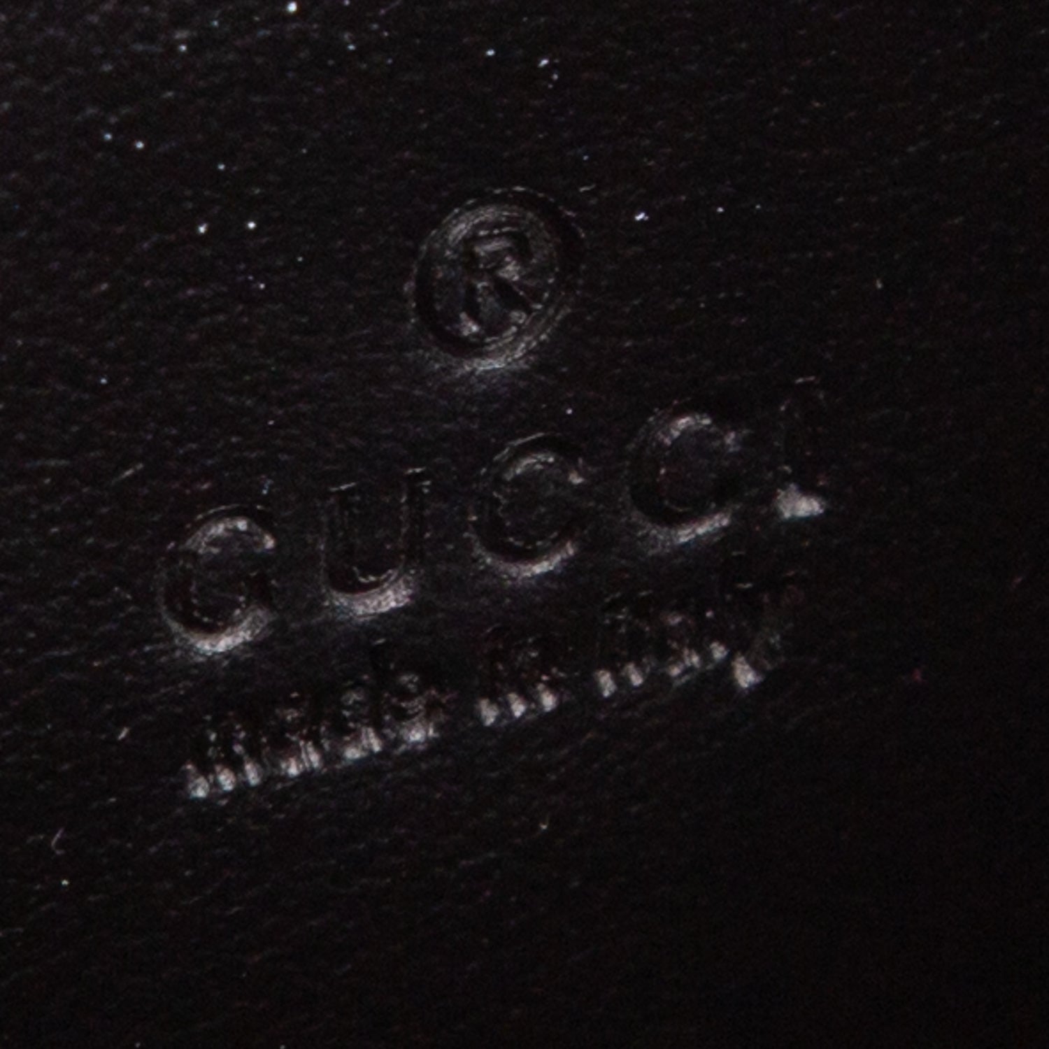 Gucci Black Calfskin Matelasse GG Marmont Wallet on Chain