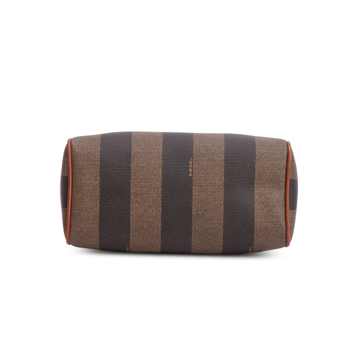 Fendi Vintage Stripe Pequin Mini Boston Bag