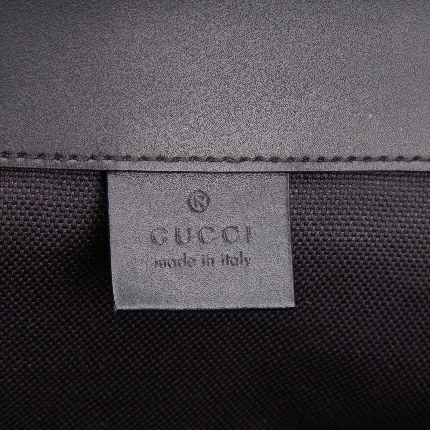 Gucci Soft GG Supreme Monogram Appia Calfskin Web Double Buckle Backpack
