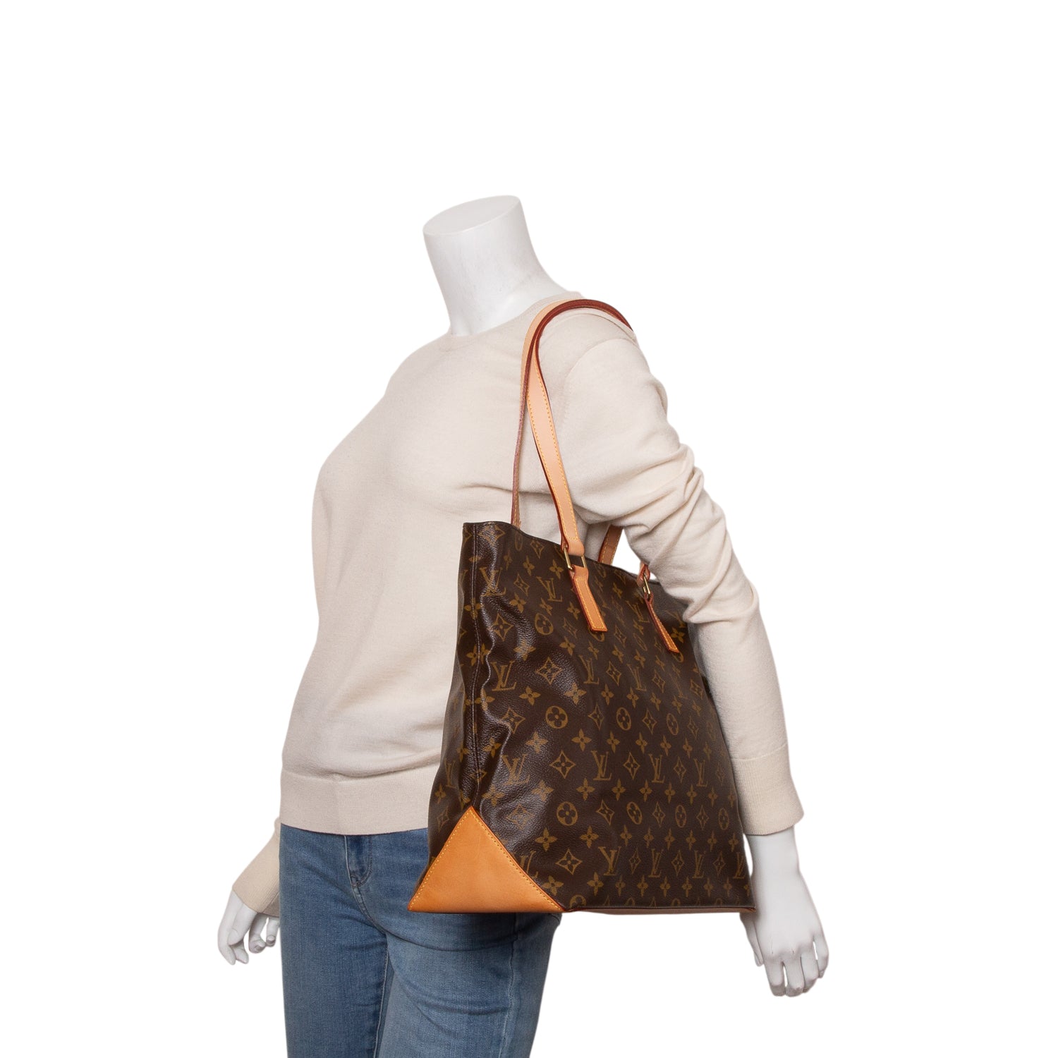 Louis Vuitton Monogram Cabas Mezzo Tote