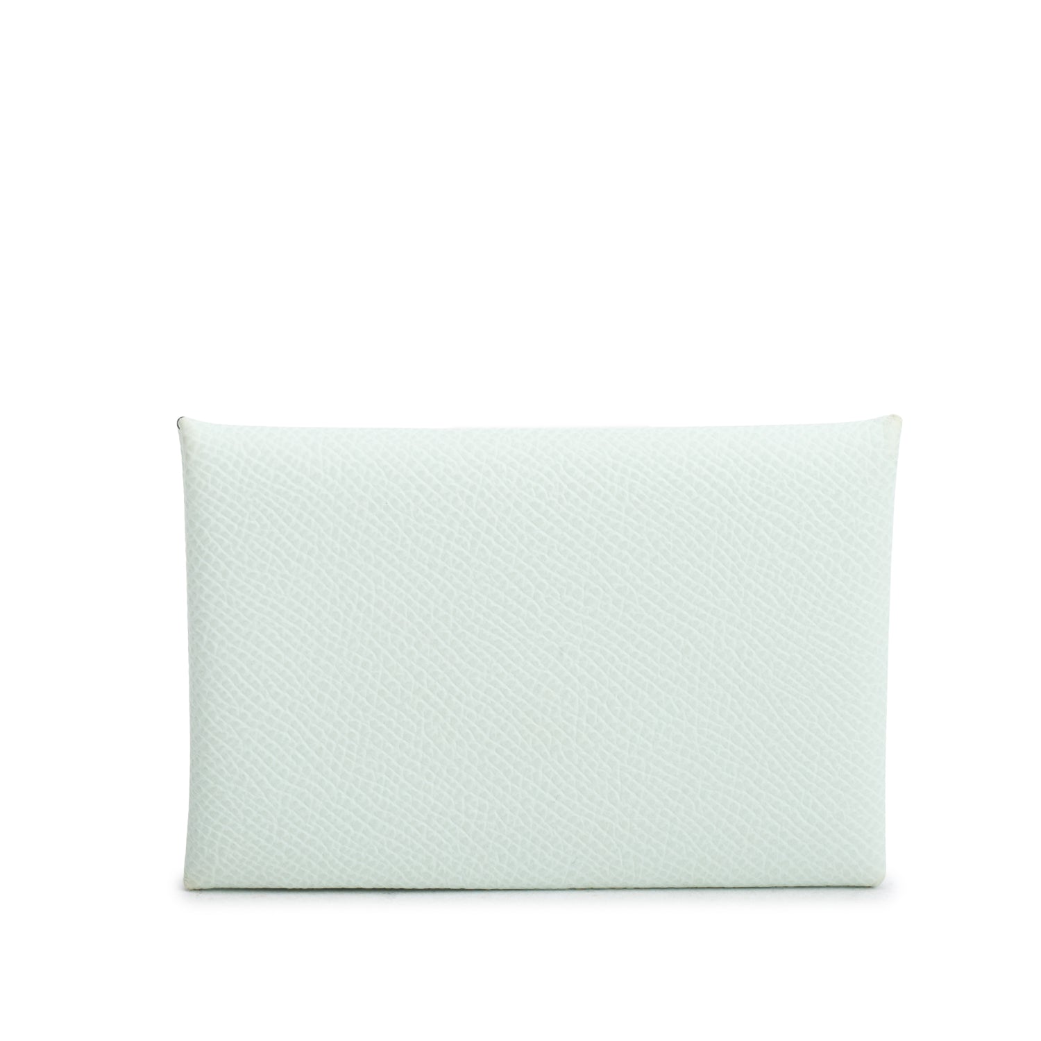 Hermes 2024 Vert Peppermint Veau Epsom Calvi Card Holder w/ Box