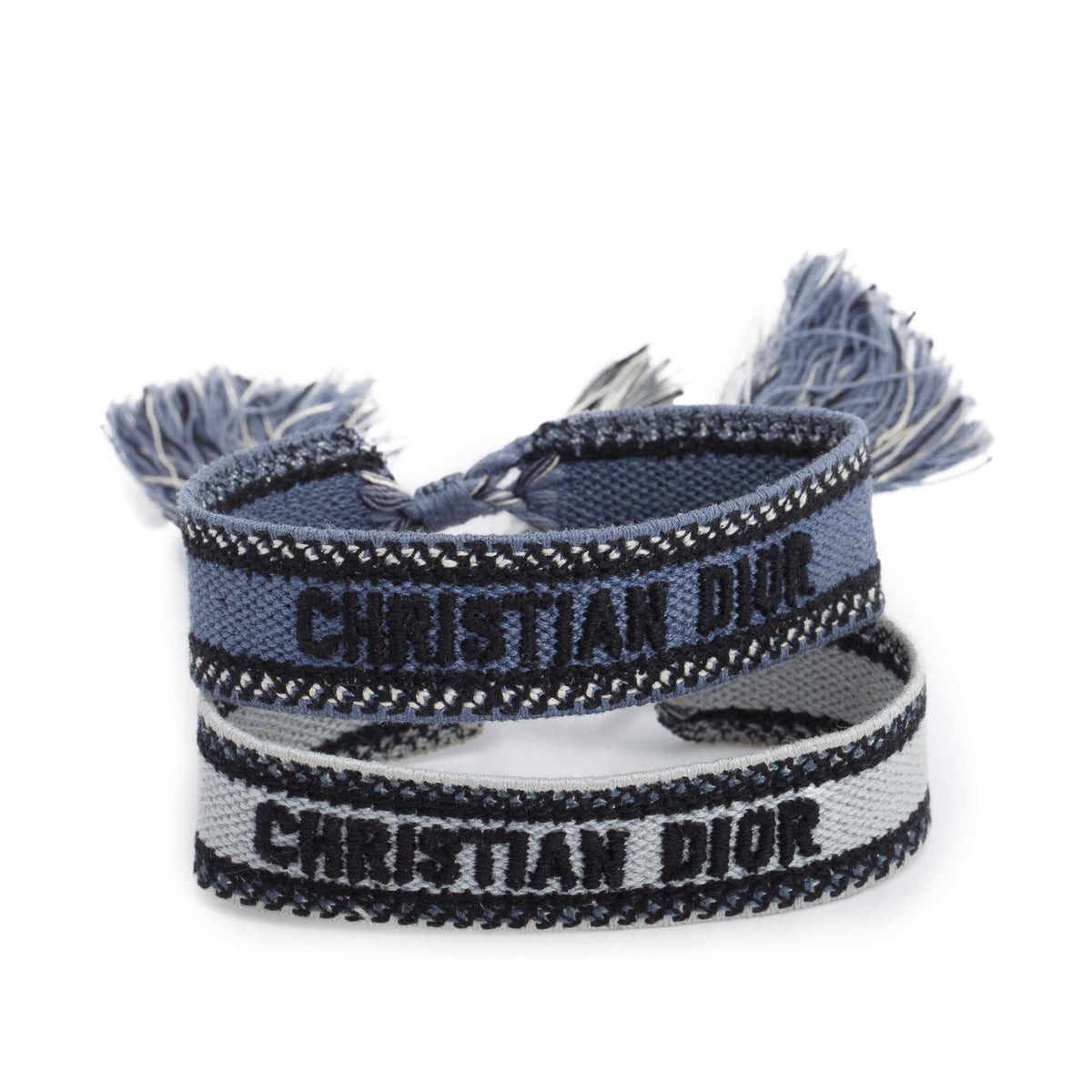 Christian Dior Woven Cotton Friendship Bracelet Set w/ Box – OLIVER'S