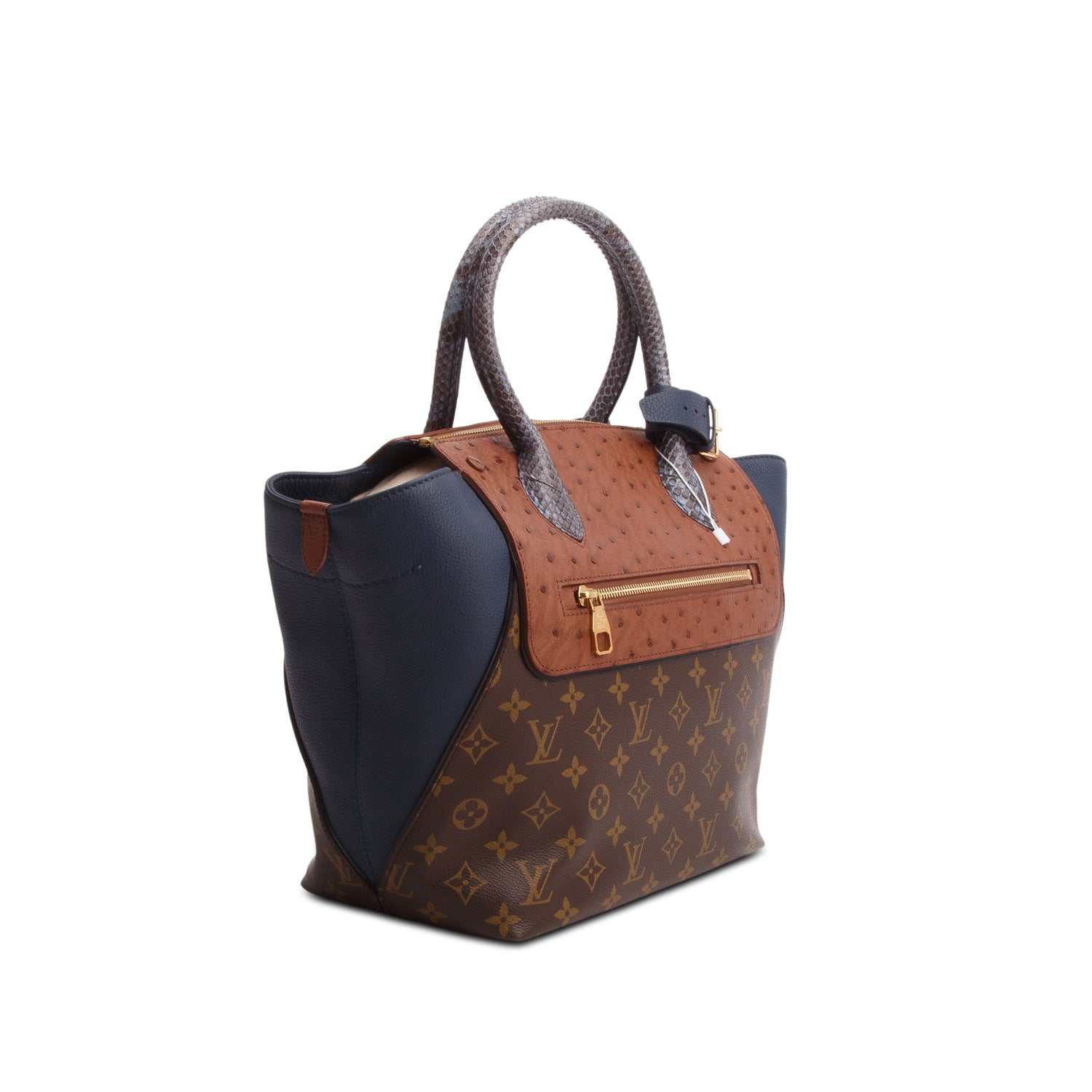 Louis Vuitton Monogram Ostrich Python Majestueux PM