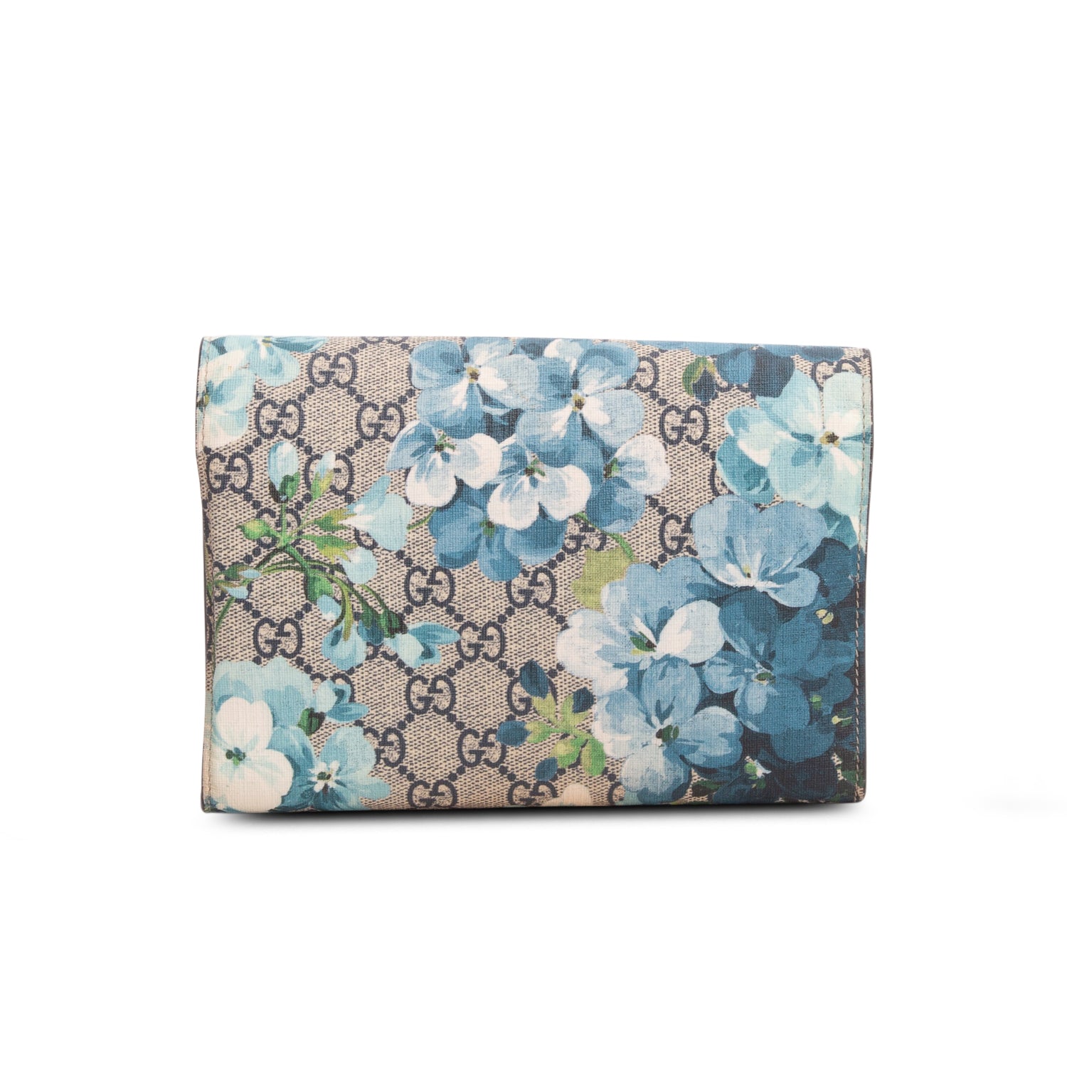 Gucci Dionysus GG Supreme Blooms Wallet on Chain