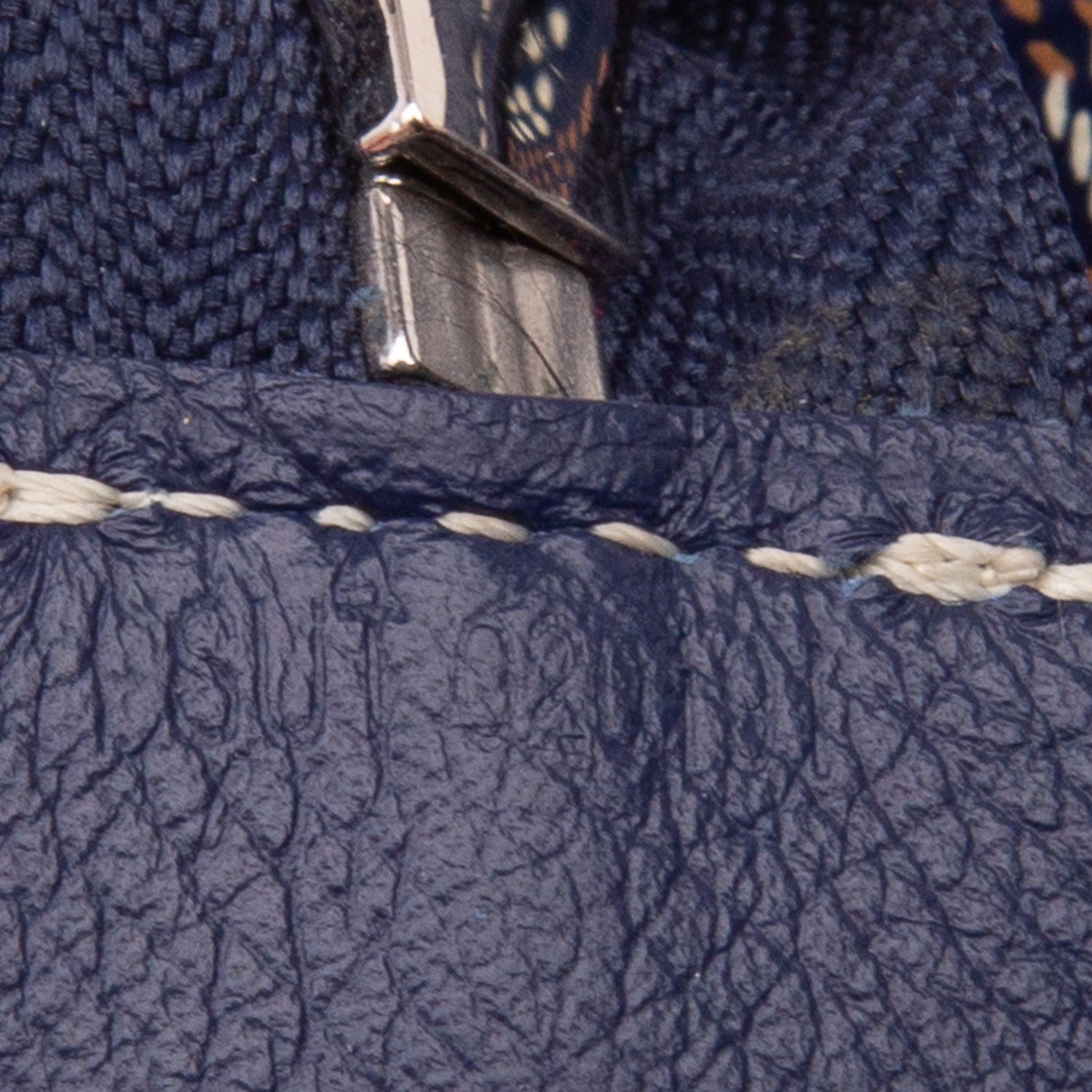 Goyard Blue Monogram Canvas Caravelle 50 Suitcase