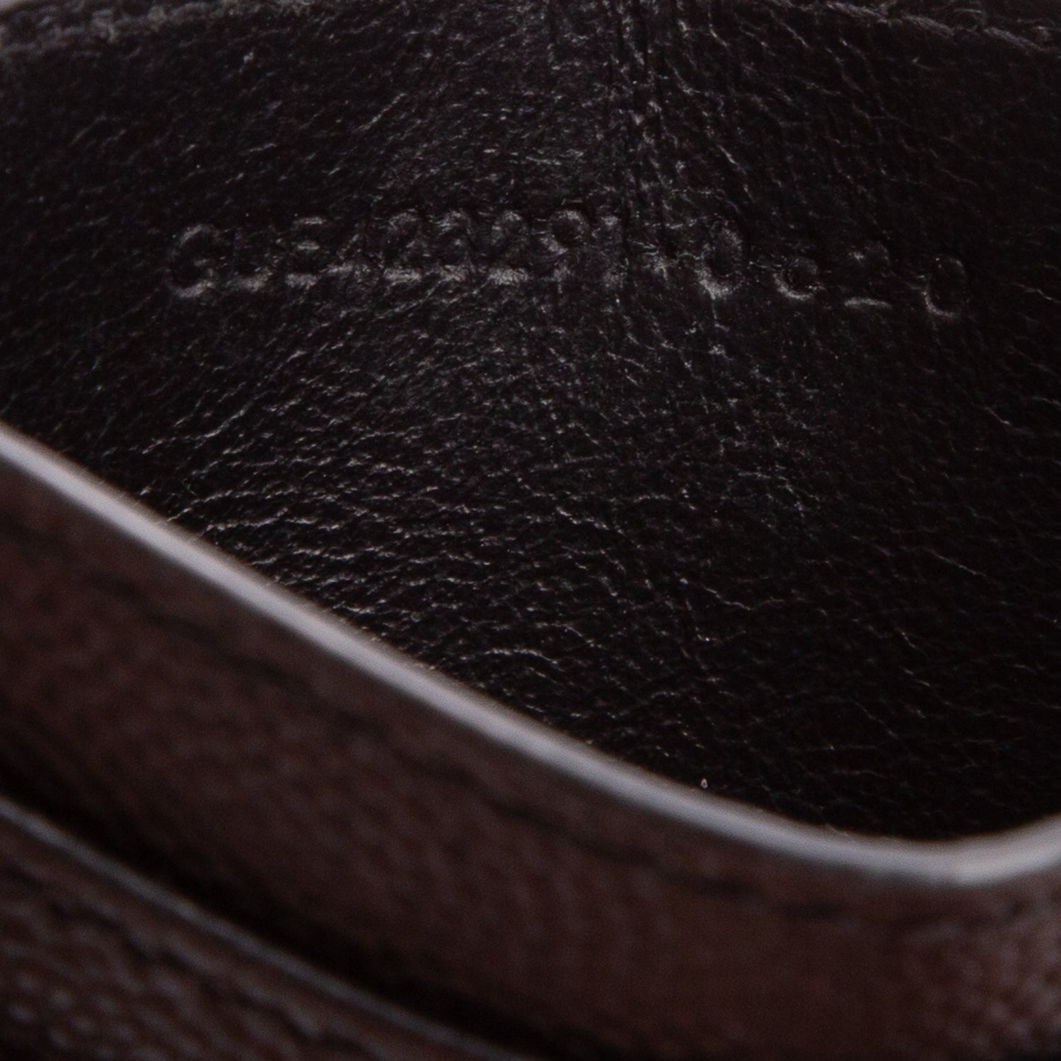 Saint Laurent 2020 Black Grain de Poudre Cassandre Matelasse Card Case
