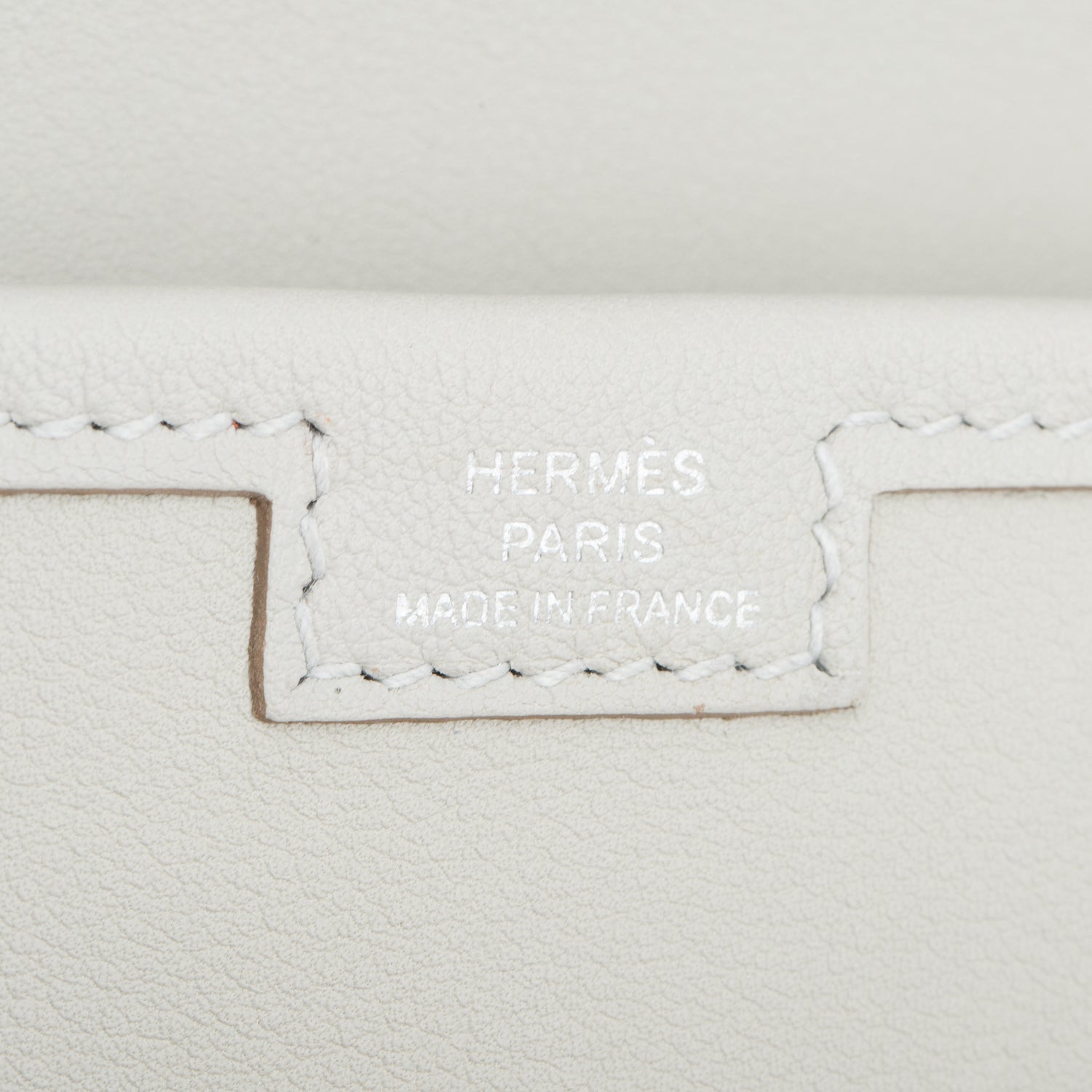 Hermes Craie Swift Leather Jige Elan 29 Clutch w/ Box