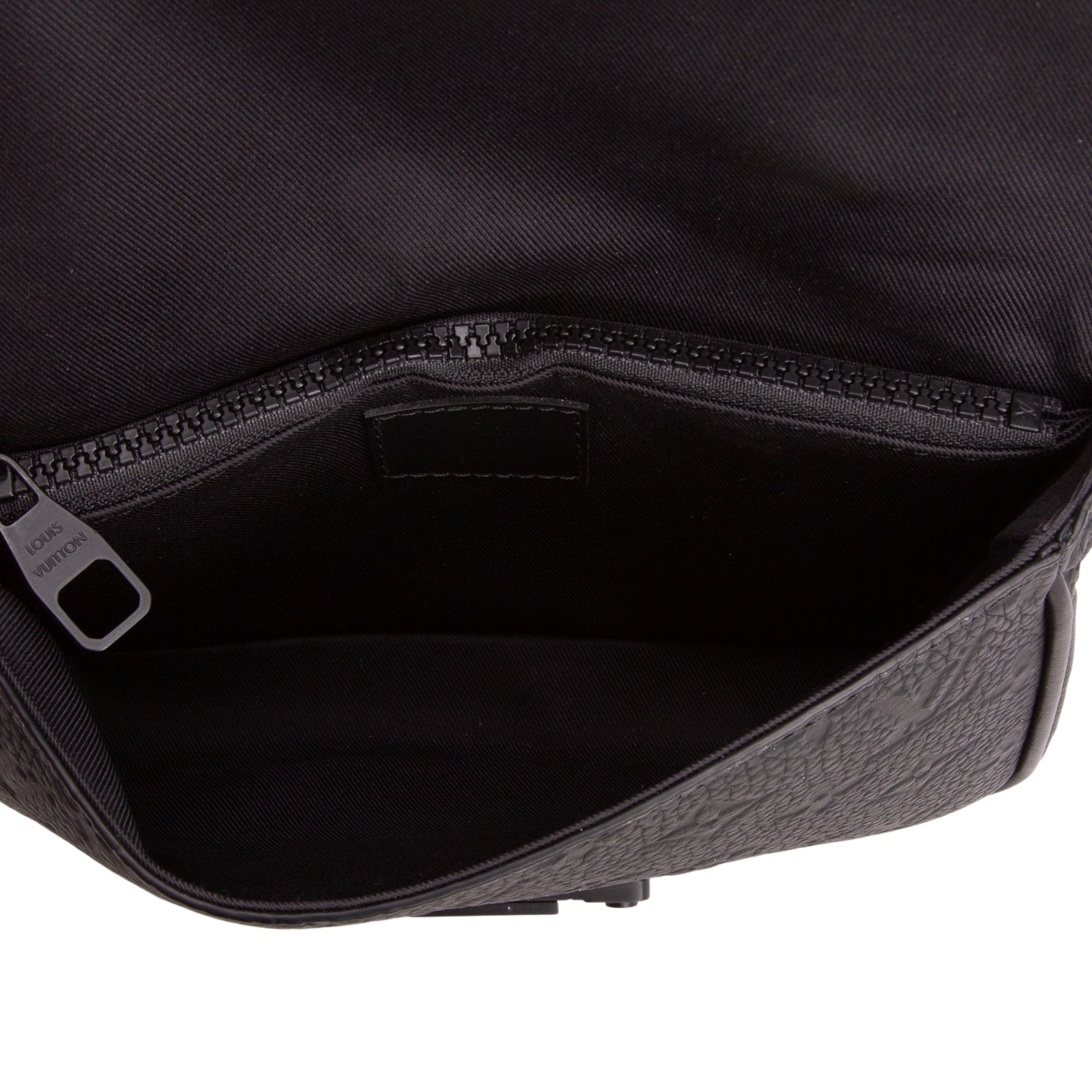 Louis Vuitton Black Monogram Taurillon Leather S Lock Sling Bag