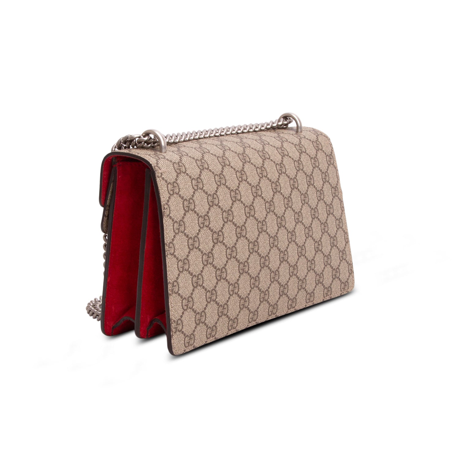 Gucci GG Supreme Monogram Medium Dionysus Shoulder Bag w/ Box