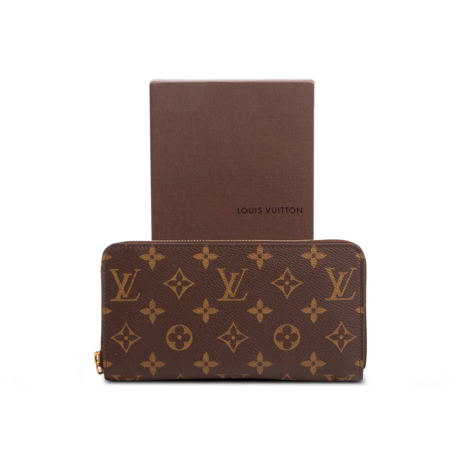 Louis Vuitton Monogram Zippy Wallet w/ Box
