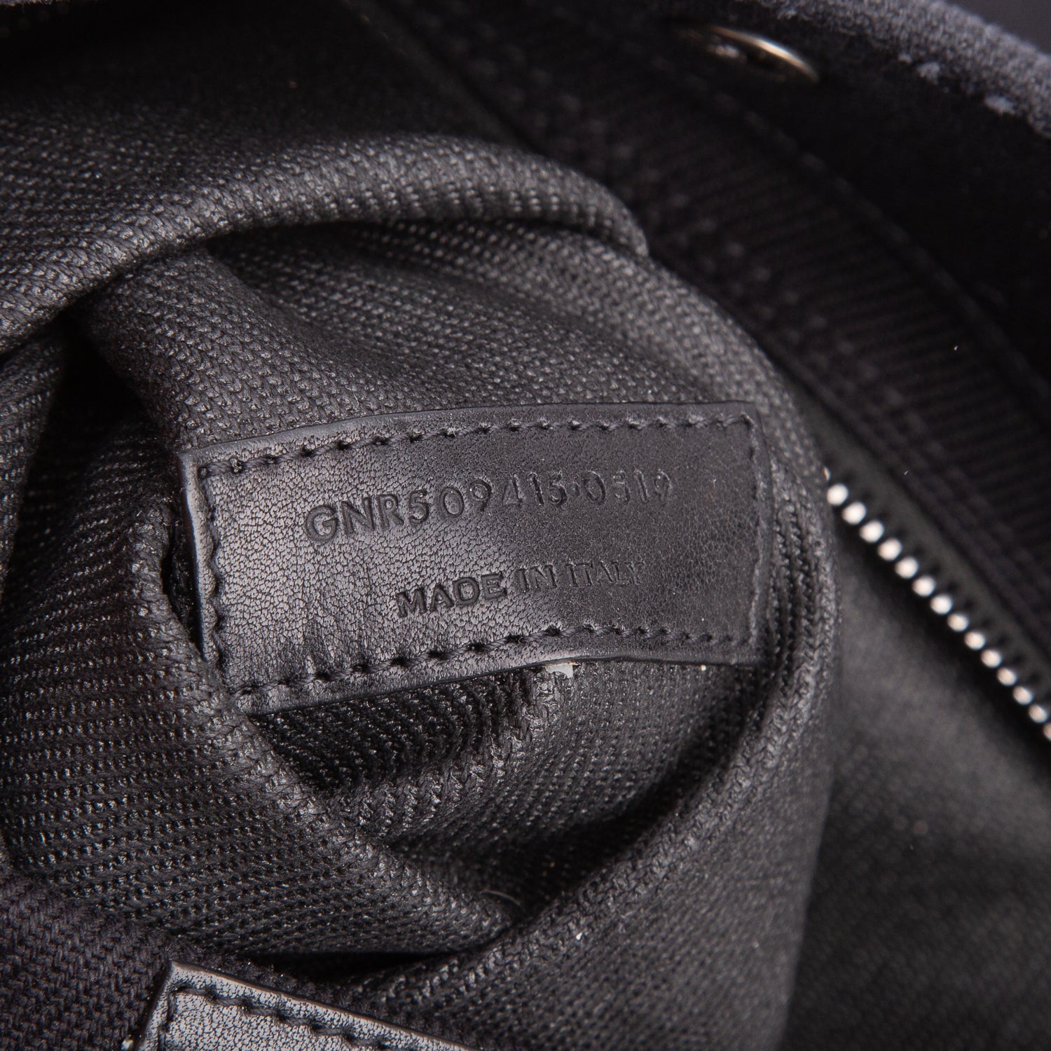 Saint Laurent Black Canvas Large Rive Gauche Canvas Tote
