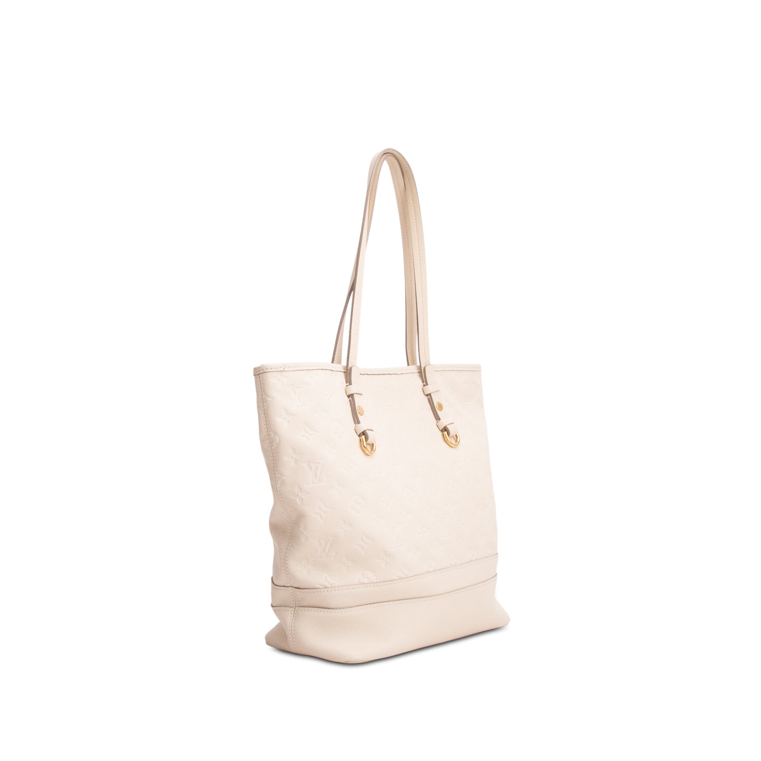 Louis Vuitton Cream Empreinte Leather Citadine PM w/ Pouch