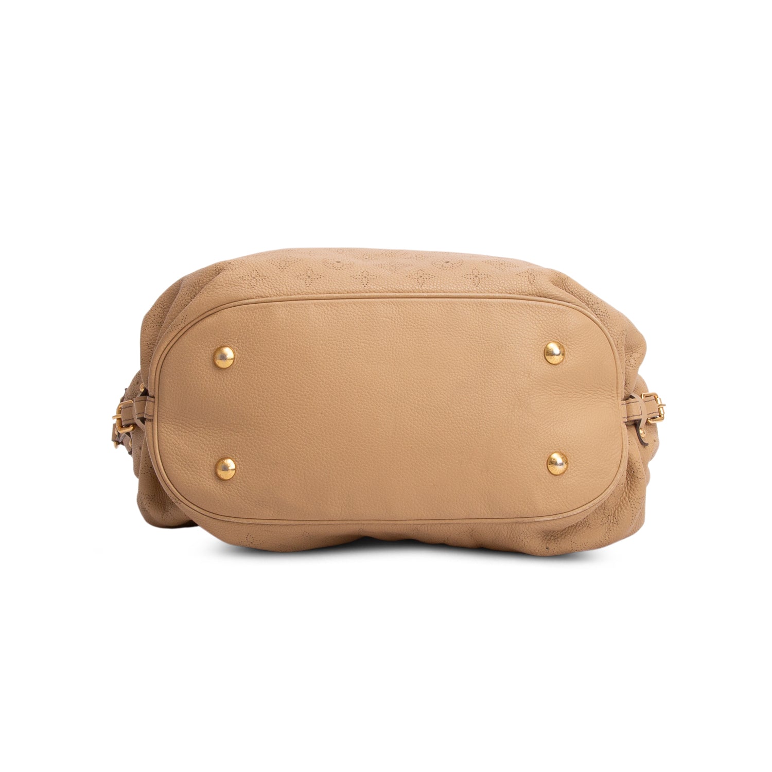 Louis Vuitton Brown Mahina Leather L Hobo
