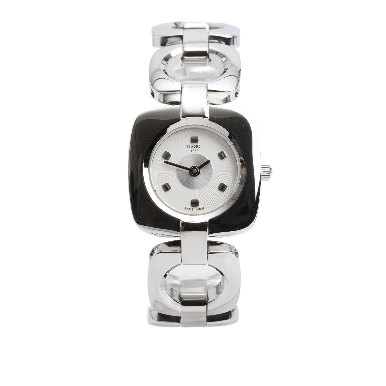 Tissot Stainless Steel Classic 26 MM Quartz Watch Silver Dial