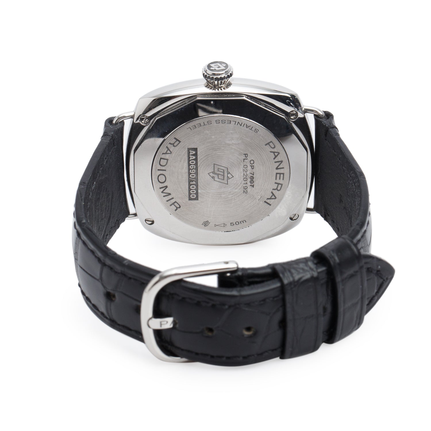 Panerai 2026 Stainless Steel Radiomir 1940 3 Days 40 MM Automatic Watch Black Dial PAM01572 w/ Papers