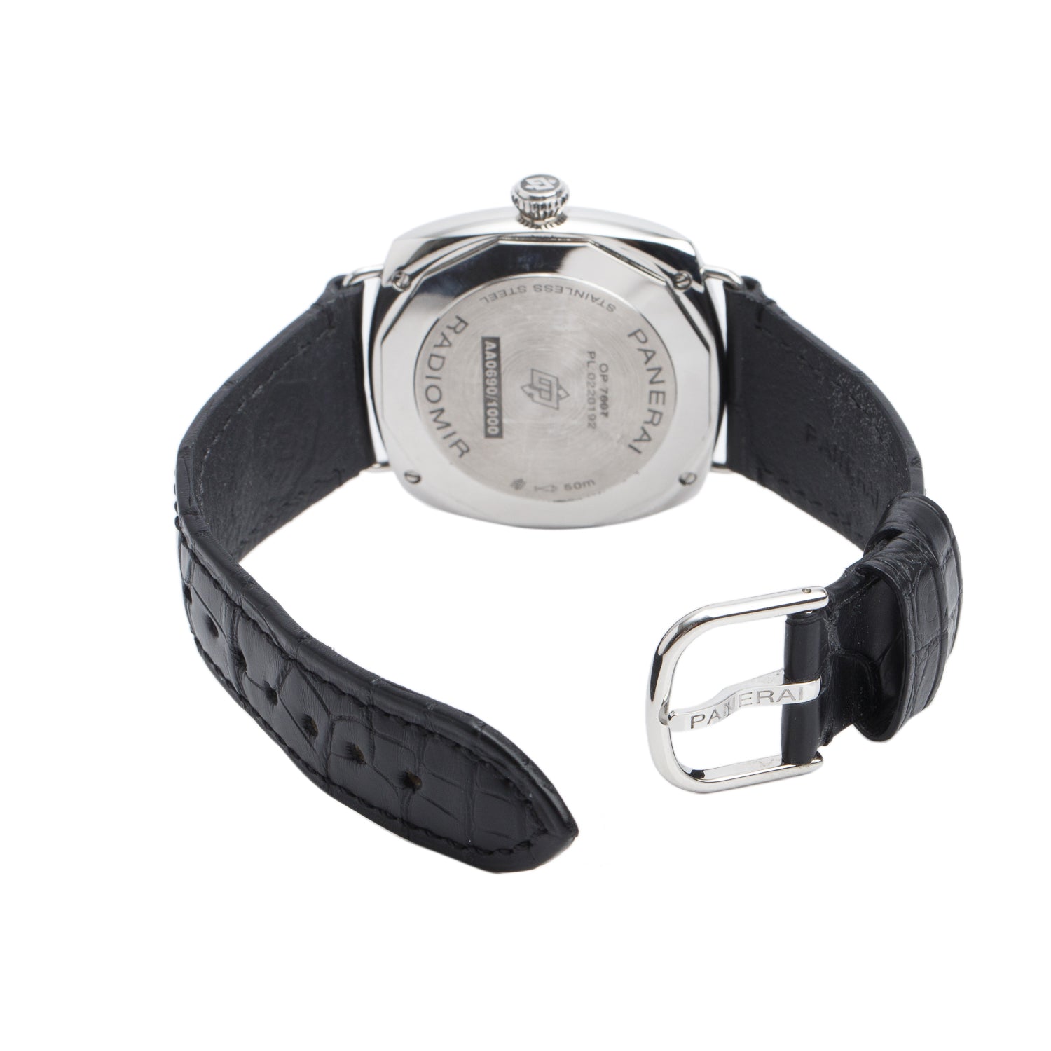 Panerai 2026 Stainless Steel Radiomir 1940 3 Days 40 MM Automatic Watch Black Dial PAM01572 w/ Papers