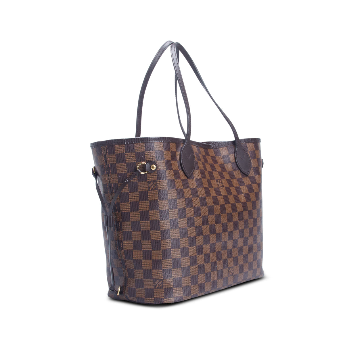 Louis Vuitton 2020 Damier Ebene Neverfull MM w/ Pouch