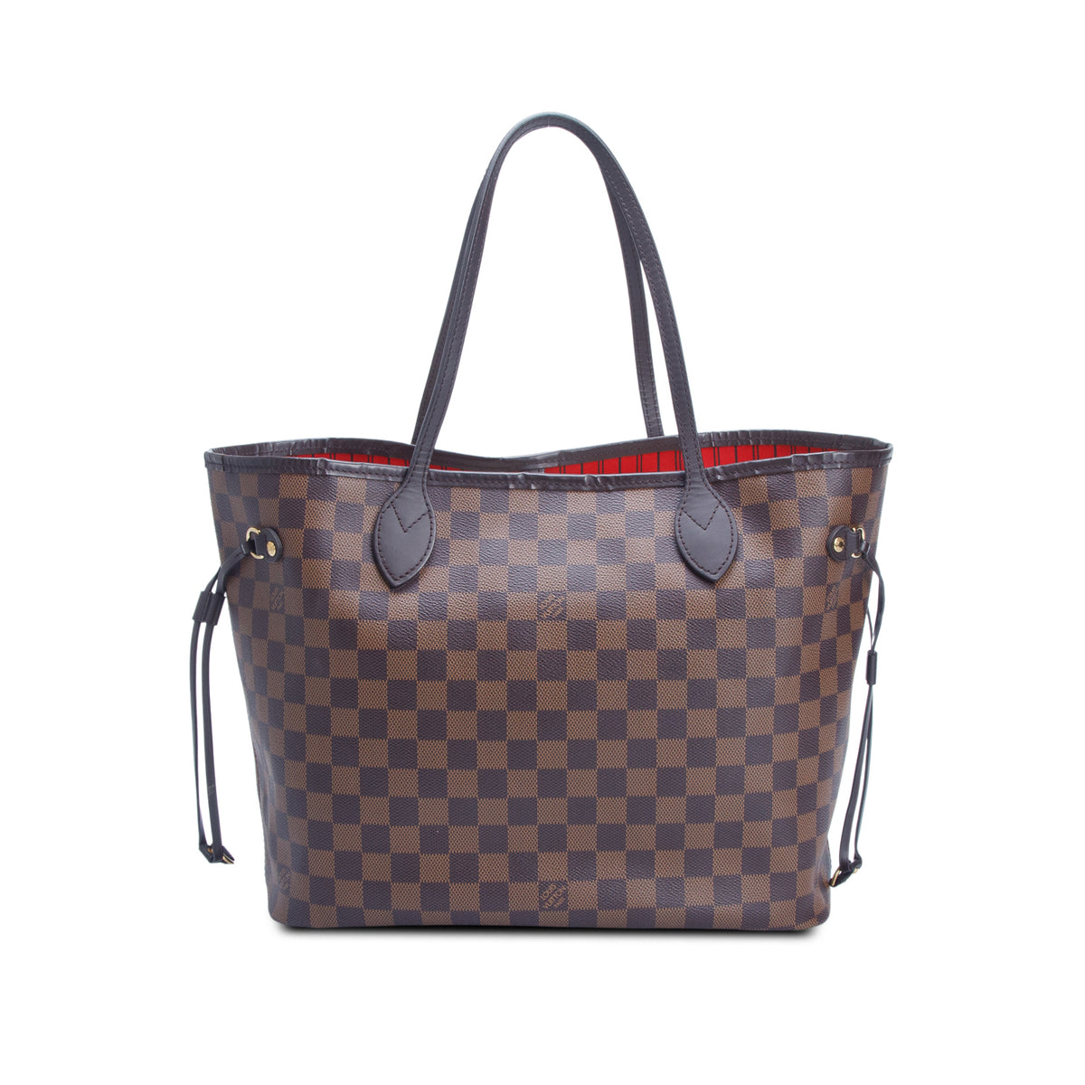 Louis Vuitton 2020 Damier Ebene Neverfull MM w/ Pouch