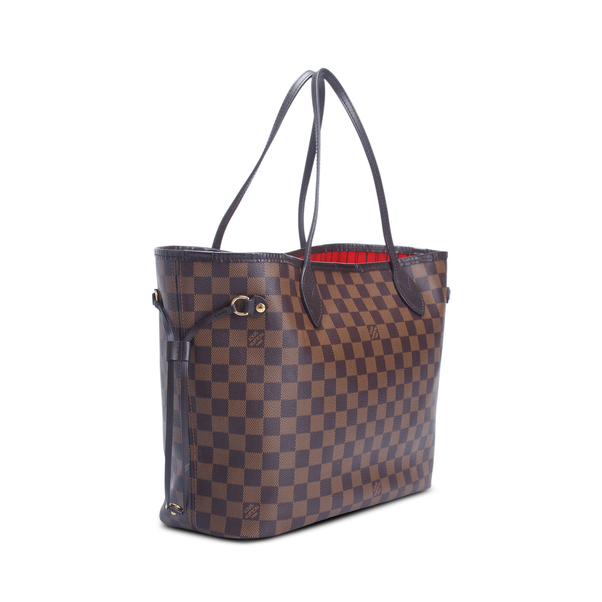 Louis Vuitton 2020 Damier Ebene Neverfull MM w/ Pouch