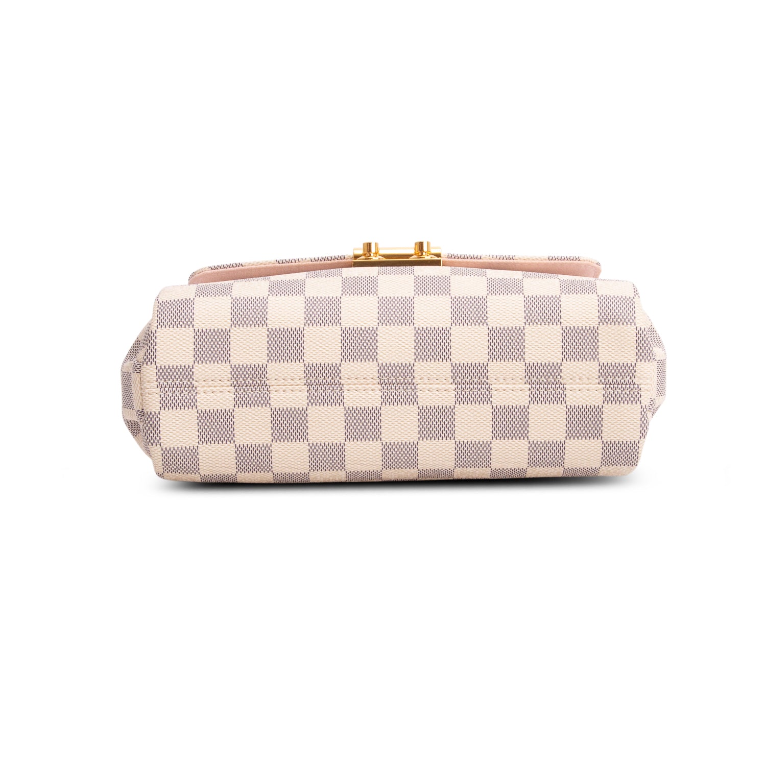Louis Vuitton Damier Azur Croisette Bag w/ Chain