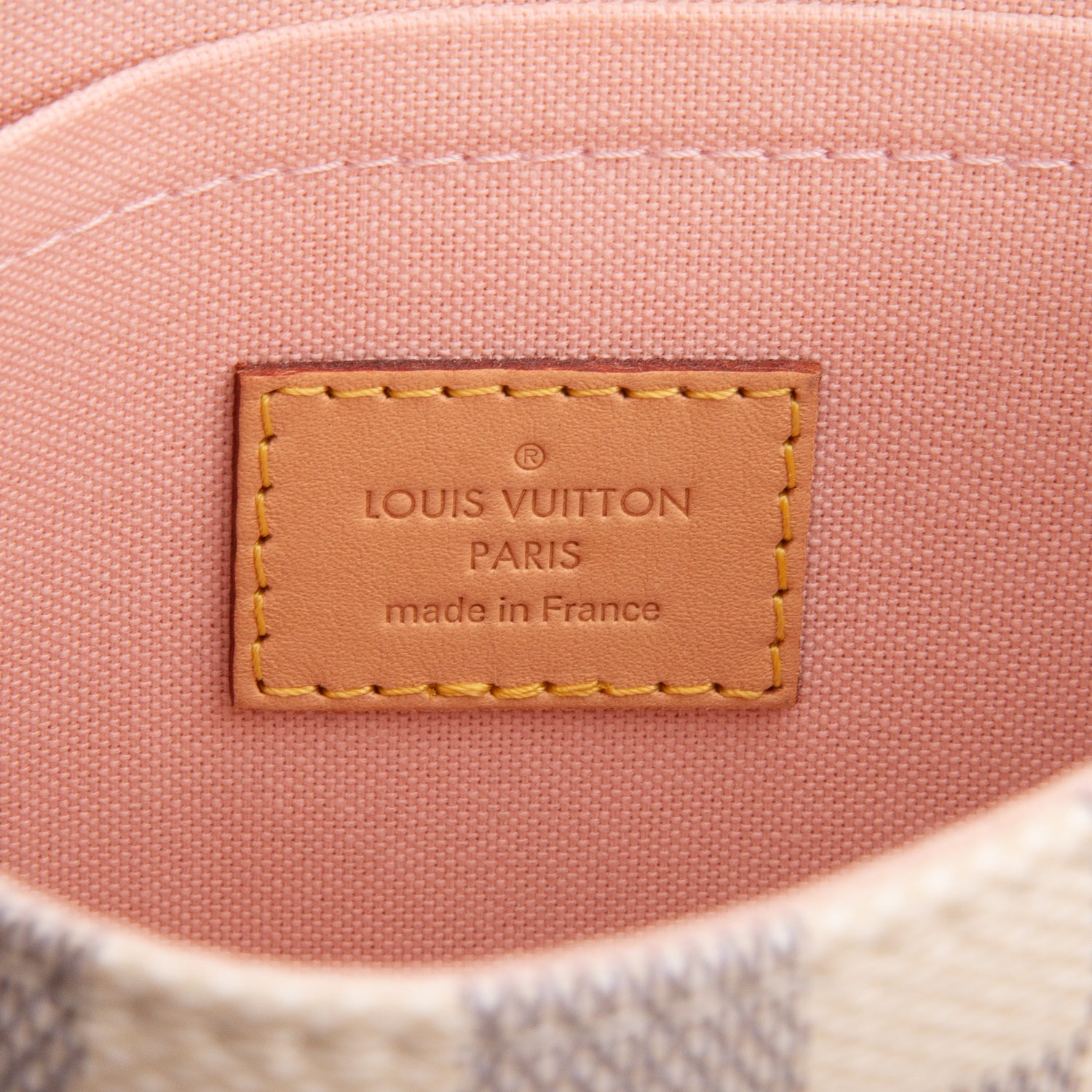 Louis Vuitton Damier Azur Croisette Bag w/ Chain