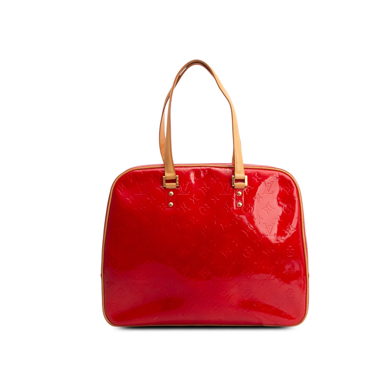 Louis Vuitton Red Vernis Sutton